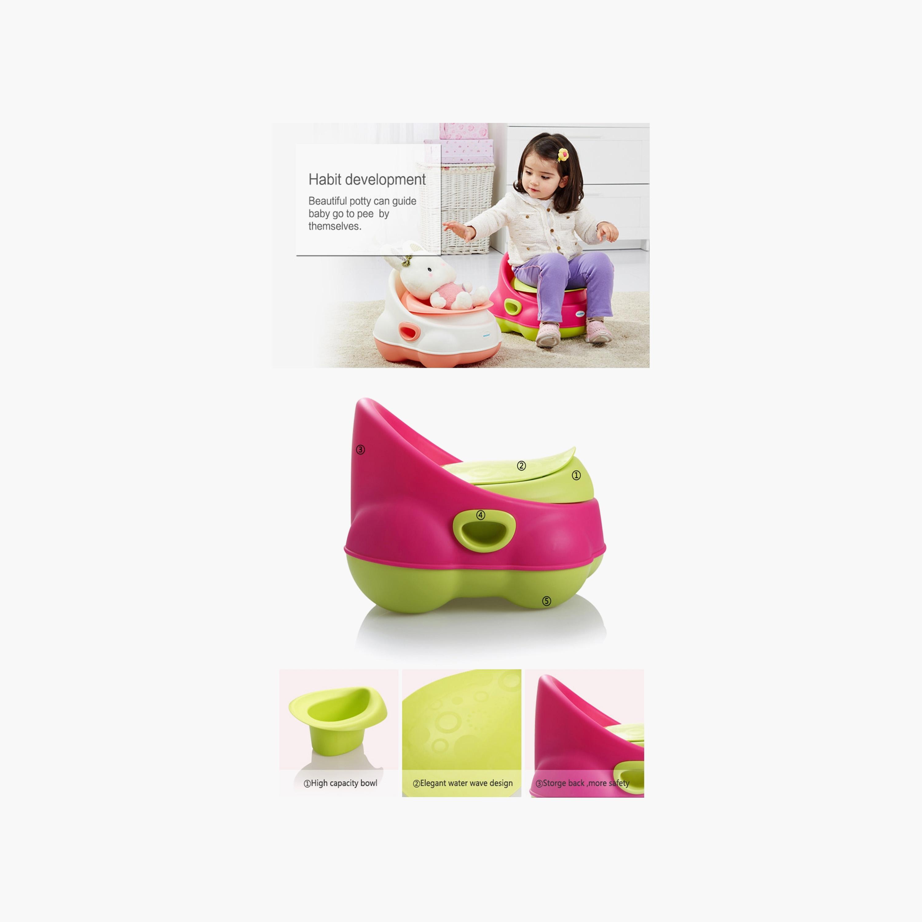 Little Angel Explorer Potty Training Seat, Green-baby-diapering-pottytraining-image-2