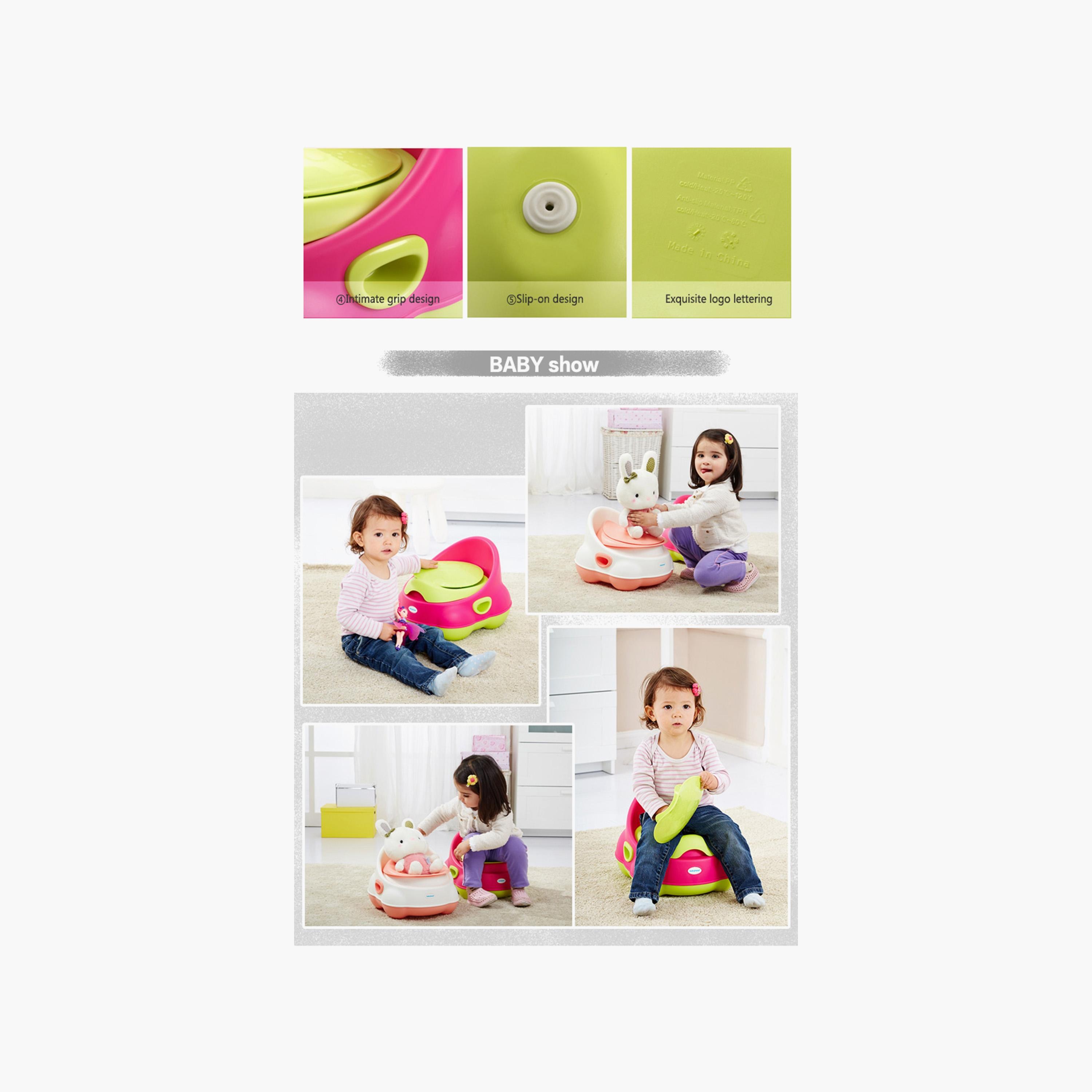 Little Angel Explorer Potty Training Seat, Green-baby-diapering-pottytraining-image-3