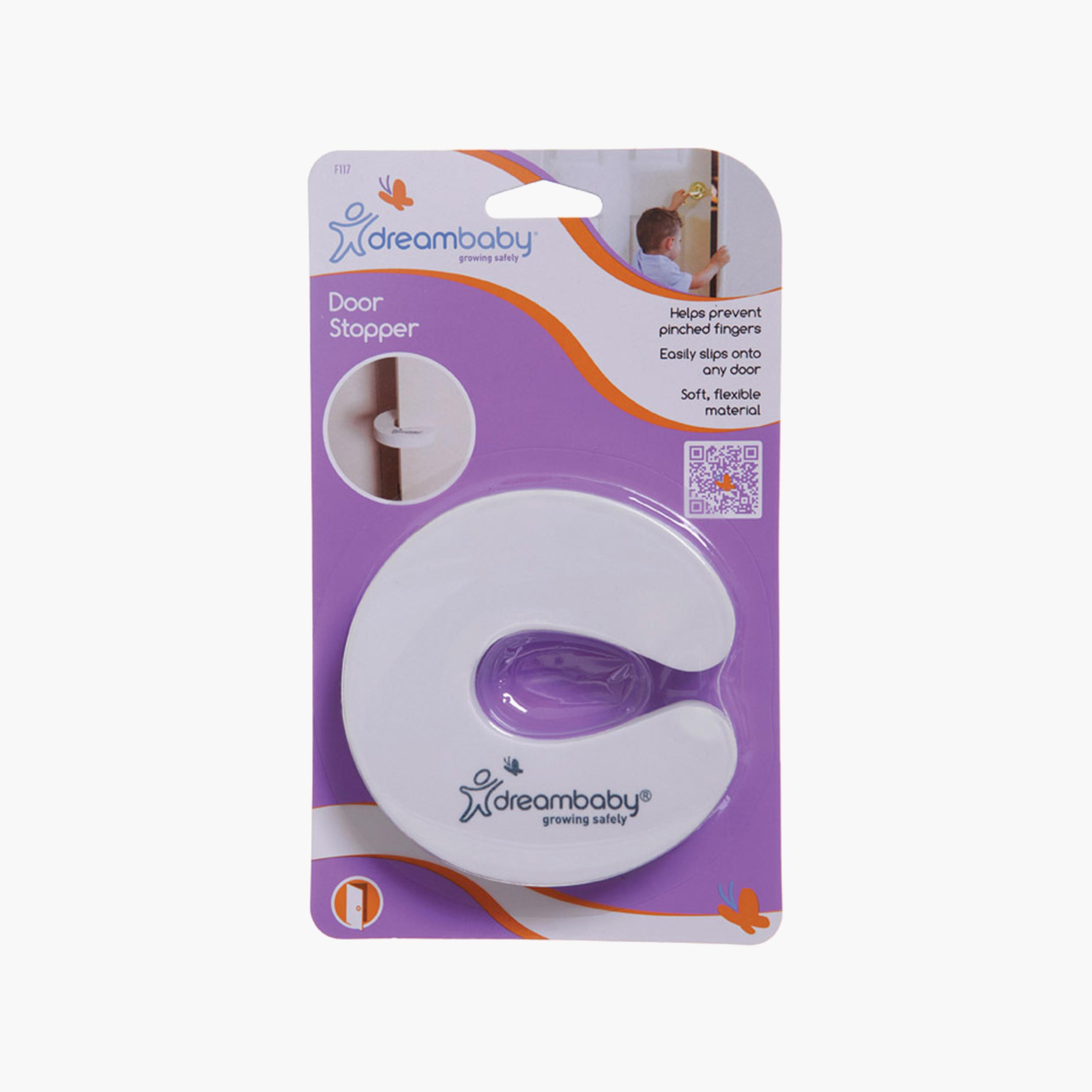 Dreambaby Door Stopper, White-baby-healthandsafety-babyproofing-image-2