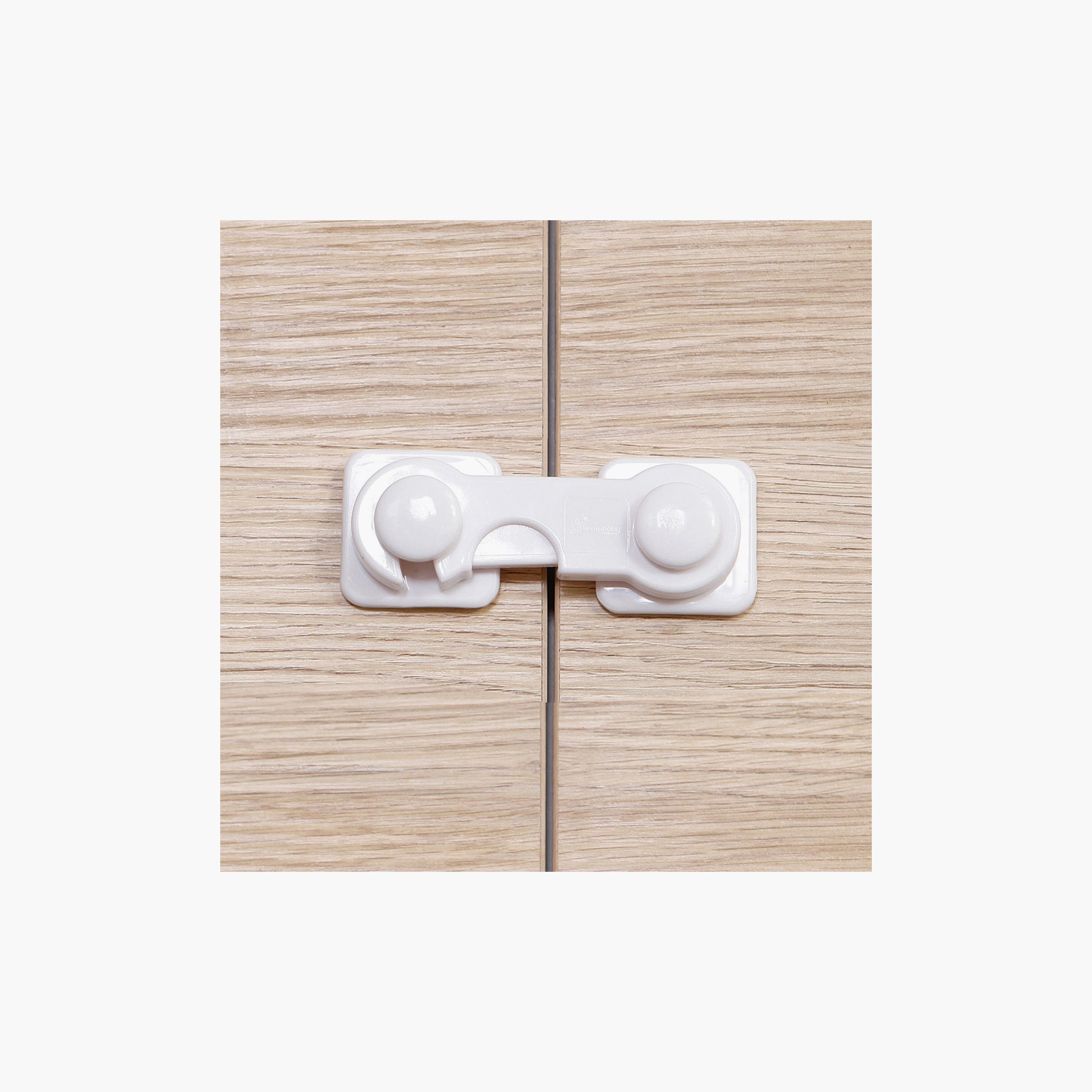 Dreambaby Furniture & Glass Cabinet Catch, White-baby-healthandsafety-babyproofing-image-4
