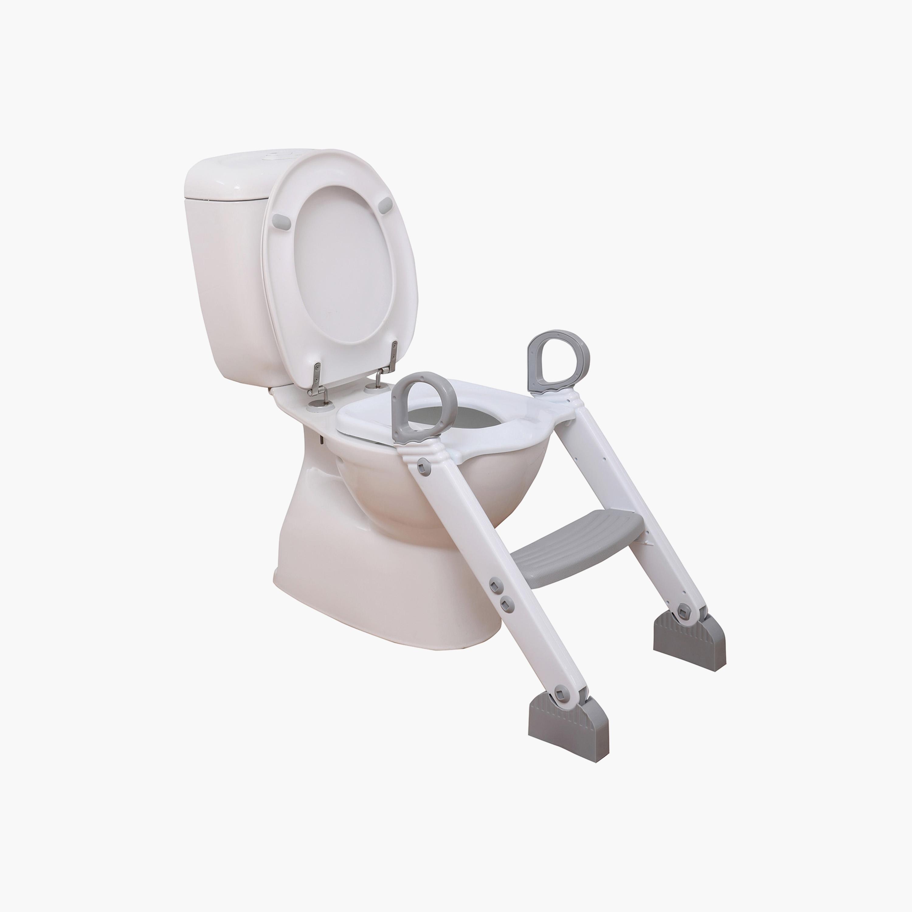Dreambaby Step-Up Potty Training Toilet Seat Topper, Grey/White-baby-diapering-pottytraining-image-3