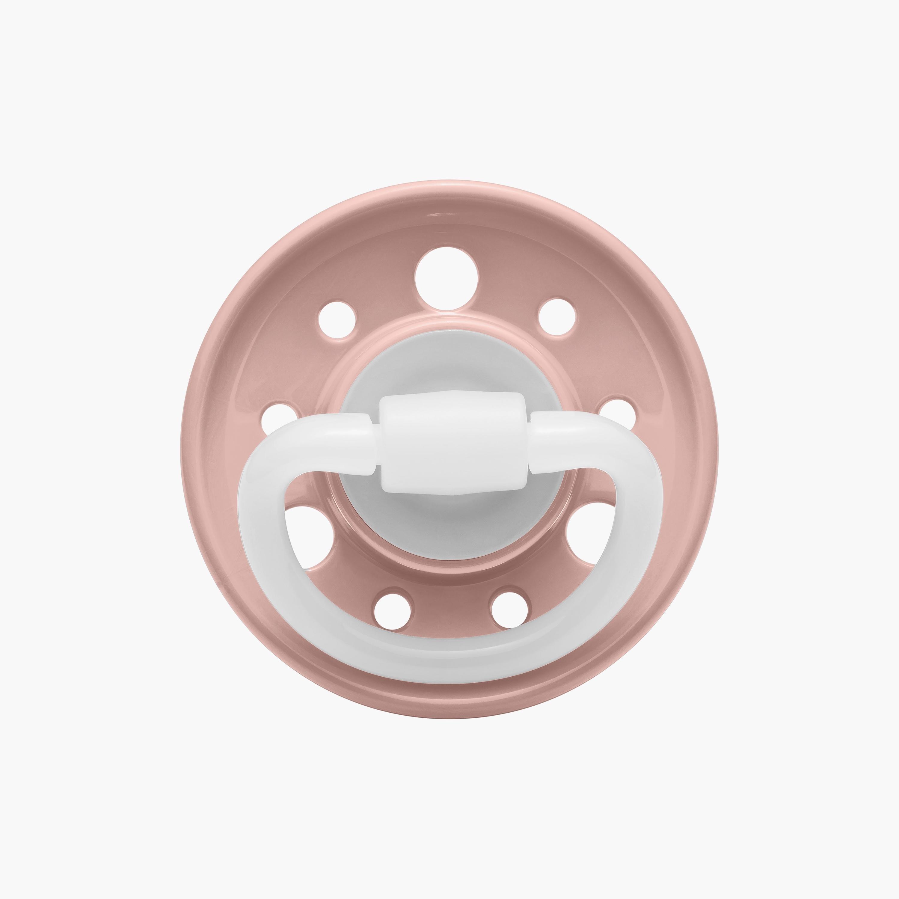 Nip 2-Piece Cherry Latex Pacifiers, Peach & Pink-baby-feeding-pacifiers-image-4