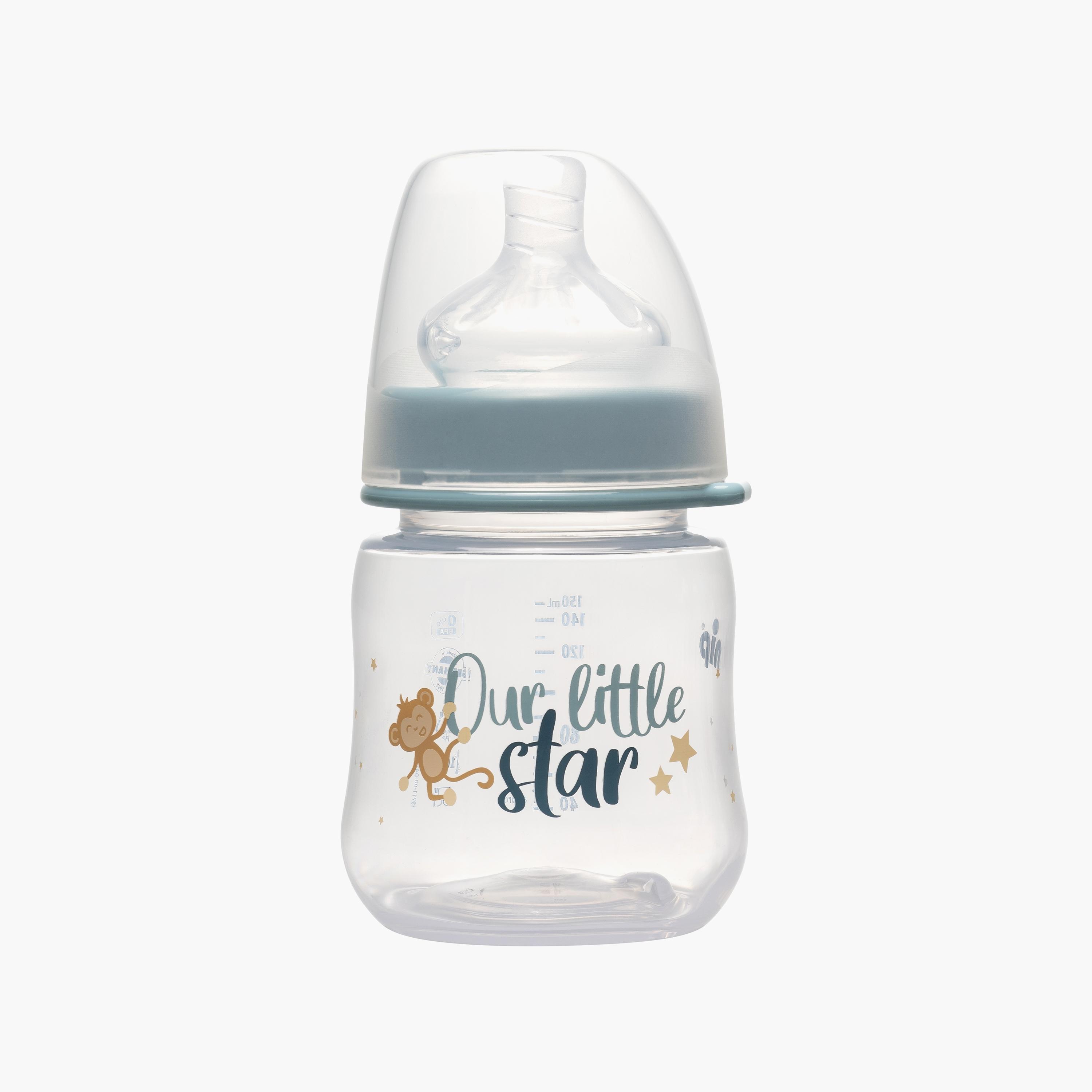 زجاجة PP ذات عنق واسع من نيب، أور ليتل ستار - 150 مل-baby-feeding-feedingbottles-bottlesandteats-image-1