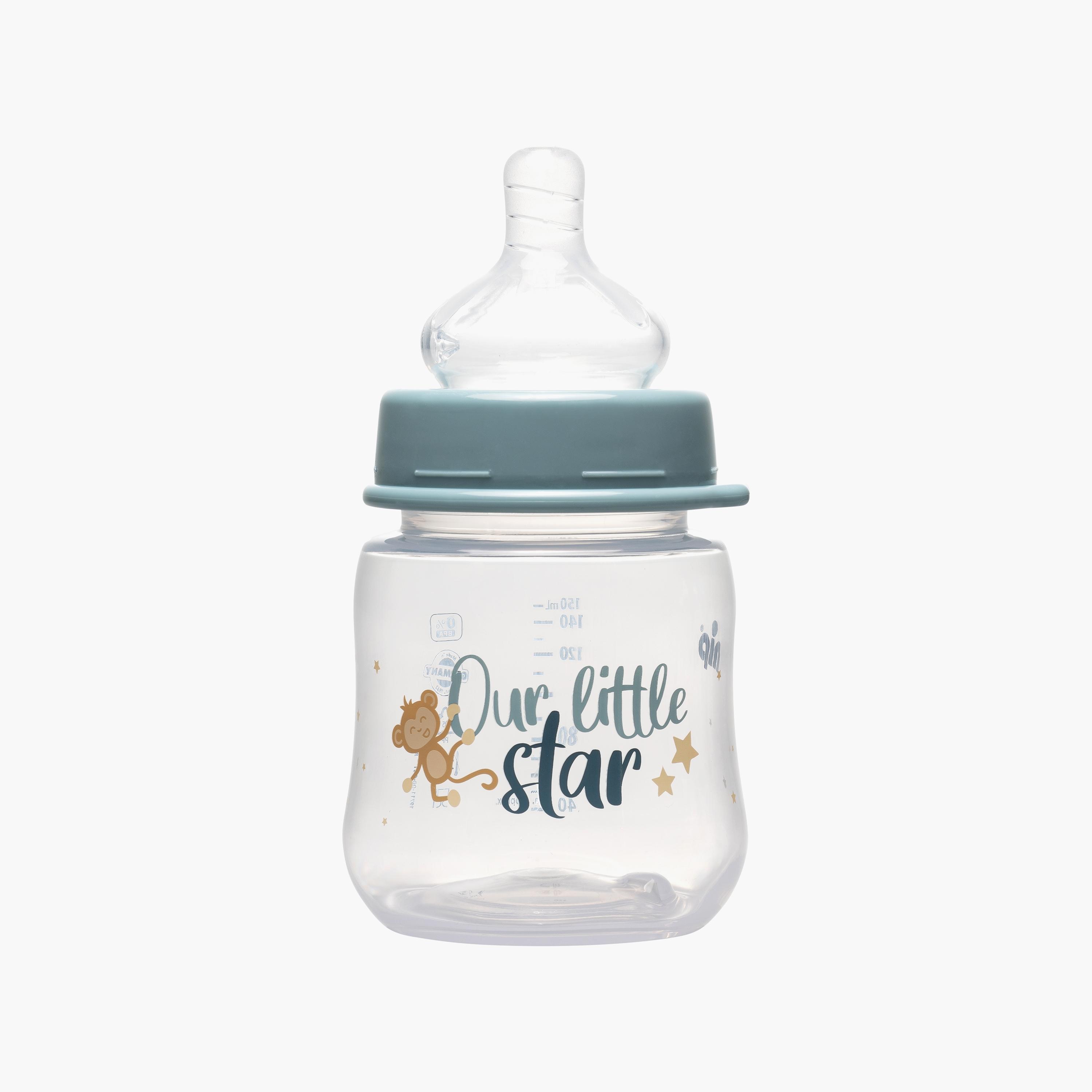 زجاجة PP ذات عنق واسع من نيب، أور ليتل ستار - 150 مل-baby-feeding-feedingbottles-bottlesandteats-image-2