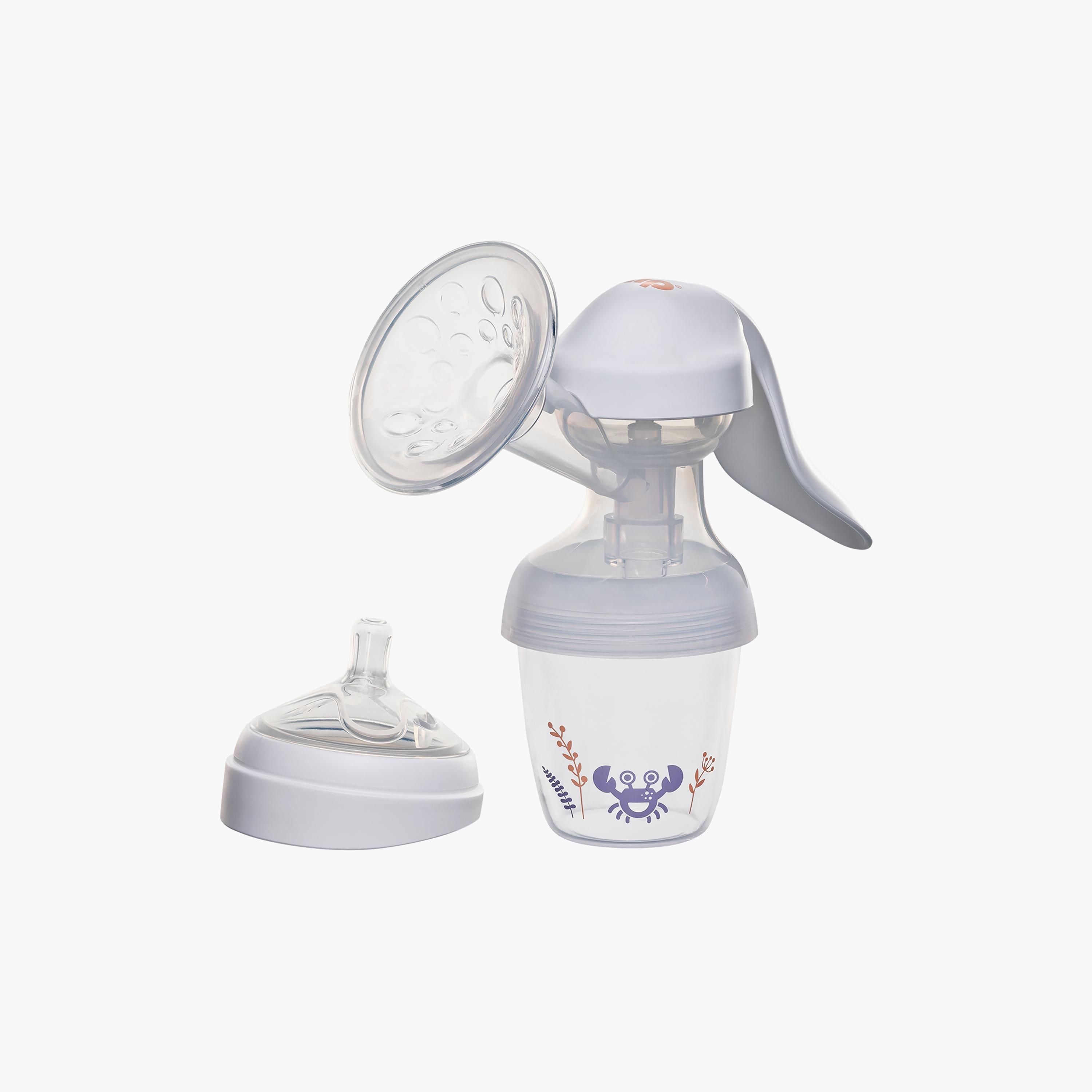 Nip First Moments Manual Breast Pump-baby-feeding-breastfeedingandcare-image-1