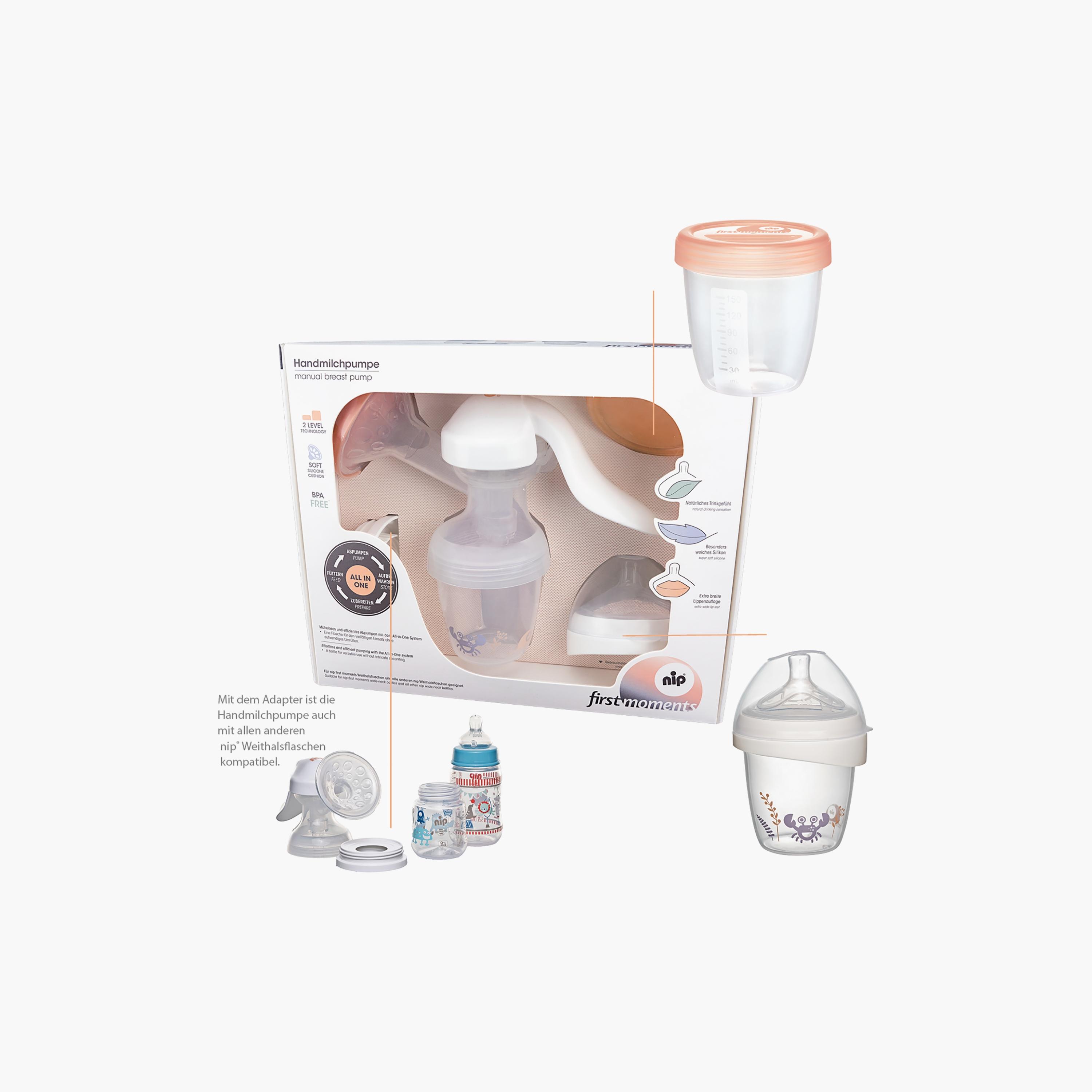 Nip First Moments Manual Breast Pump-baby-feeding-breastfeedingandcare-image-3