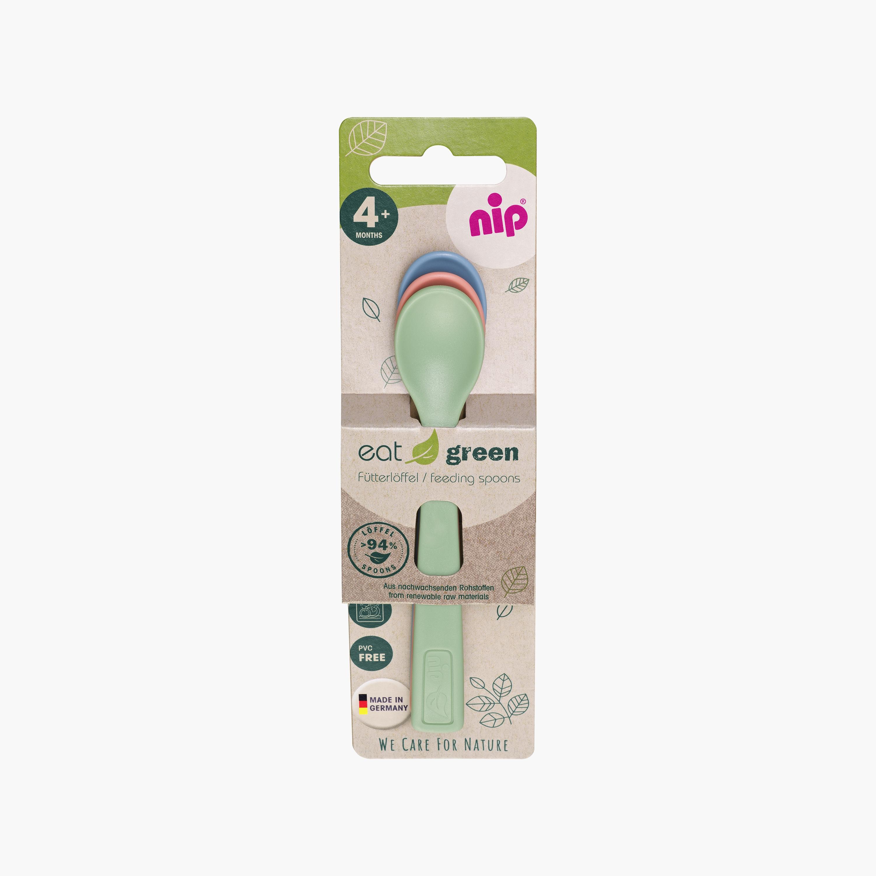 Nip 3-Piece Eco-Friendly Feeding Spoons-baby-feeding-mealtimeessentials-image-2