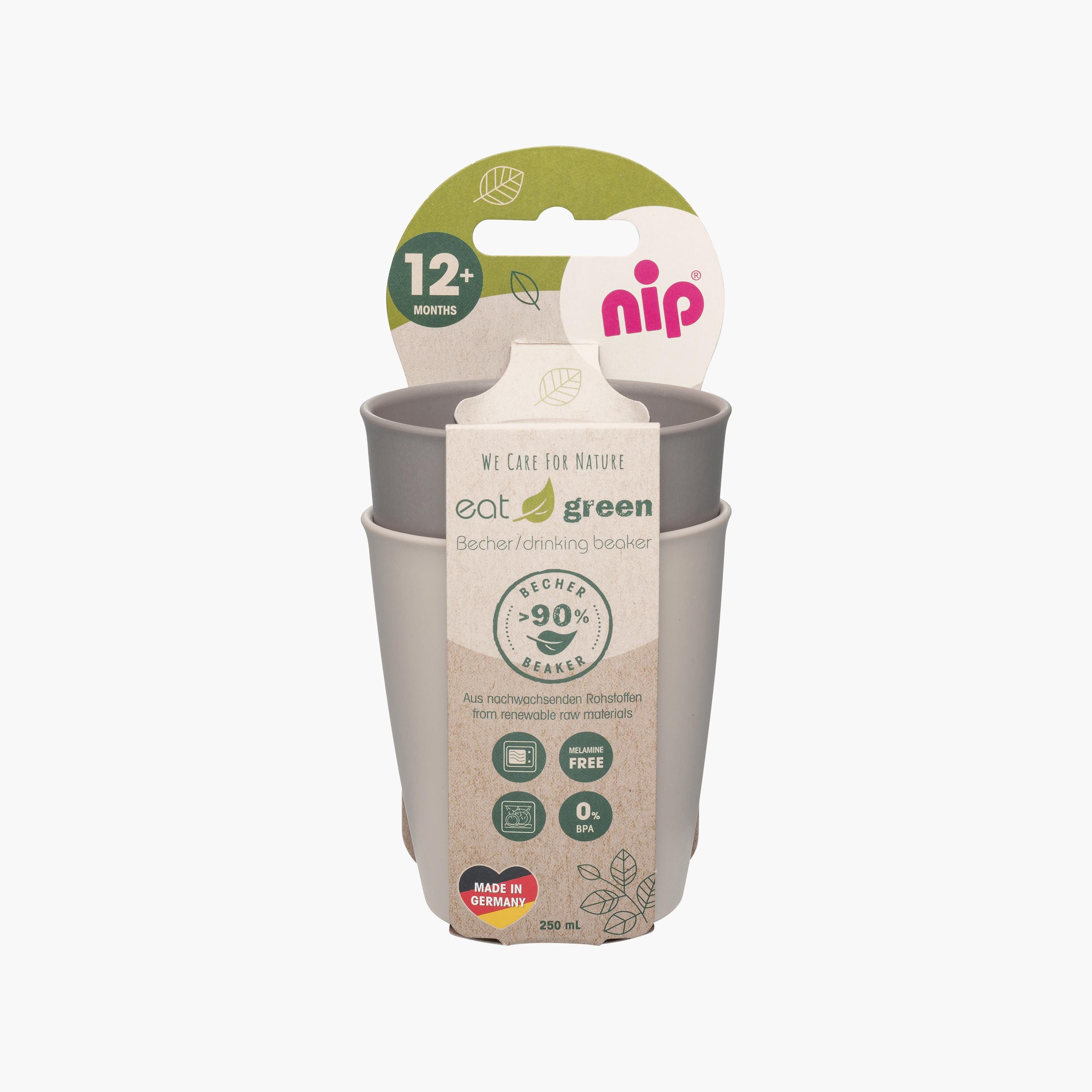 أكواب شرب مكونة من قطعتين قابلة للتكديس وصديقة للبيئة من نيب-baby-feeding-mealtimeessentials-image-2