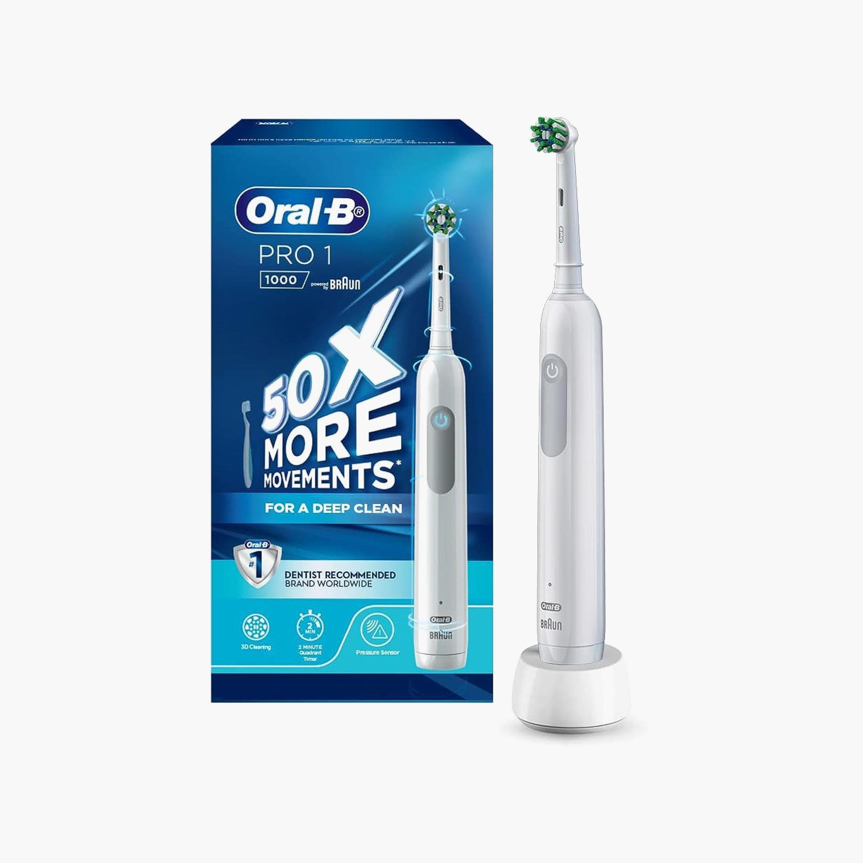 فرشاة أسنان من أورال-بي باور D305.513.1-beautyandpersonalcare-babycare-teethanddentalcare-image-1