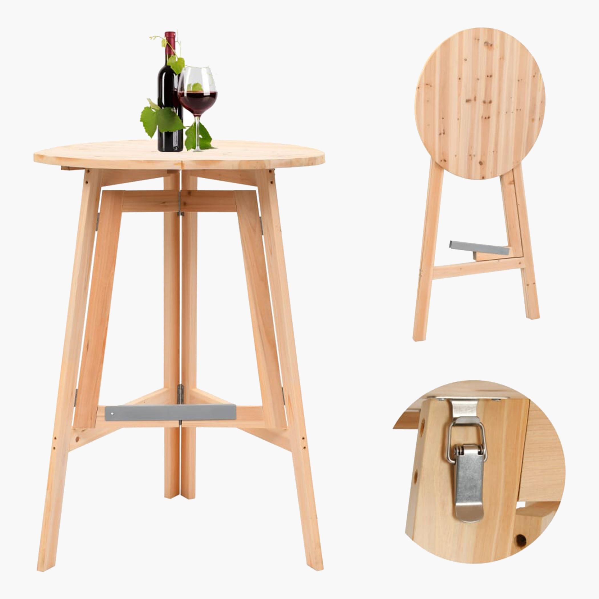 VidaXL Outdoor Foldable Bar Table