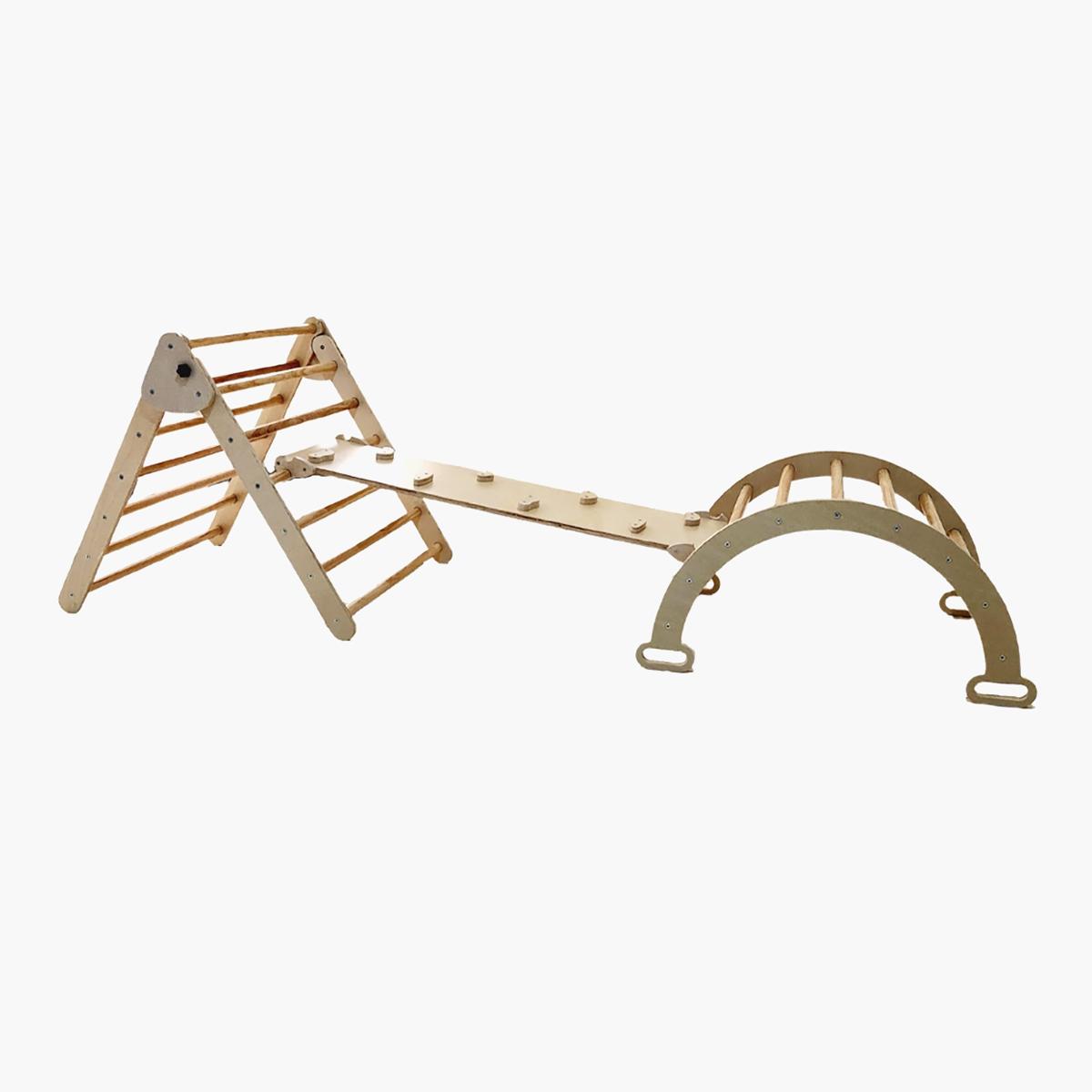 Moon Kids Foldable Pikler Triangle Set