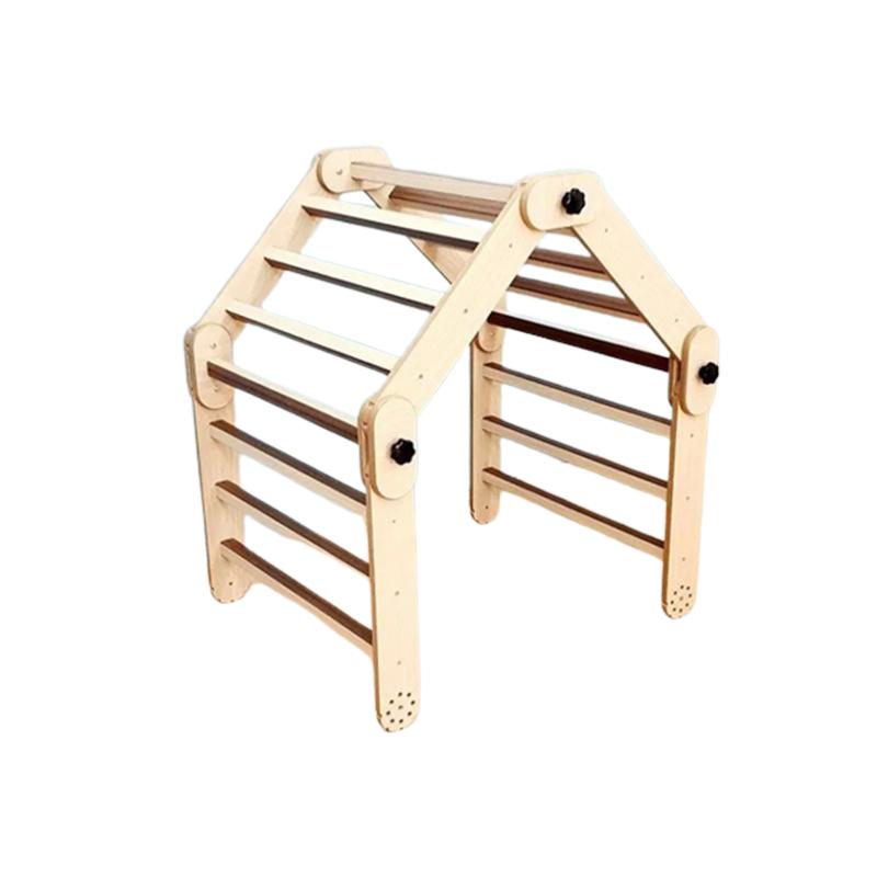 Moon Kids Adjustable Pikler Triangle with Ramp and Slide