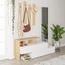 Mourah Ramda 8-Pair Shoe Cabinet with Coat Hanger and Mirror-InfluencerCodes_Ramadan26_All_20012026-image-1