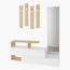 Mourah Ramda 8-Pair Shoe Cabinet with Coat Hanger and Mirror-InfluencerCodes_Ramadan26_All_20012026-image-5
