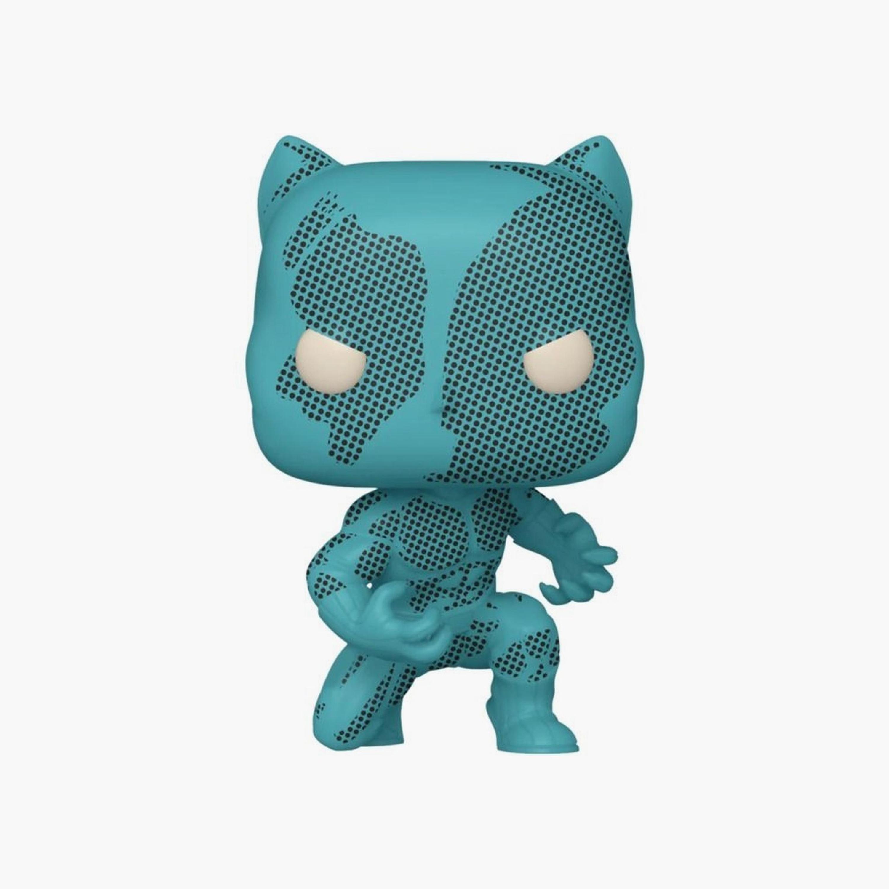 Funko Pop! Marvel D100 - RR Black Panther Vinyl Figure-toys-playfigures-actionfigures-image-1