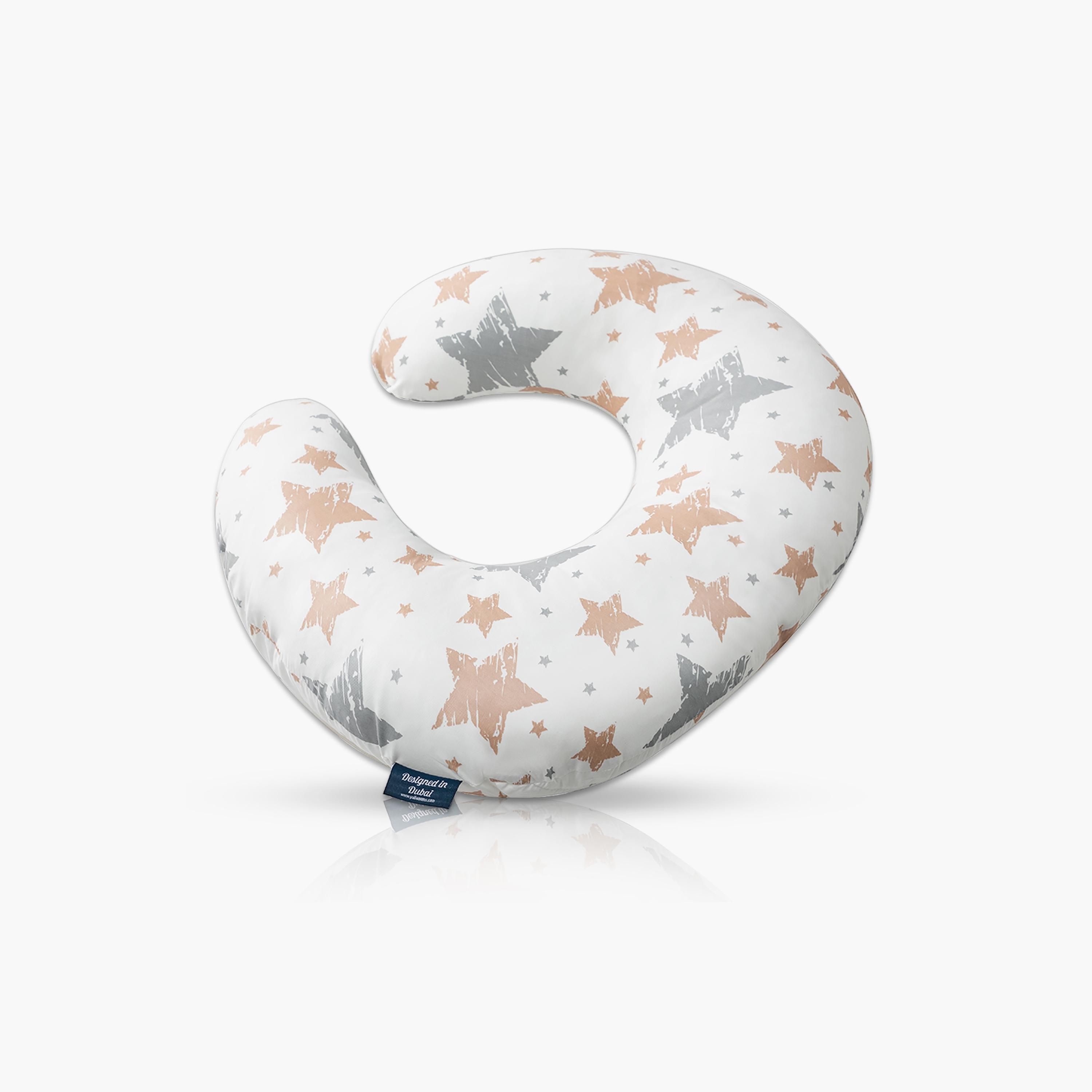 Little Story Baby Nursing Pillow - Stars Print-baby-feeding-breastfeedingandcare-image-3