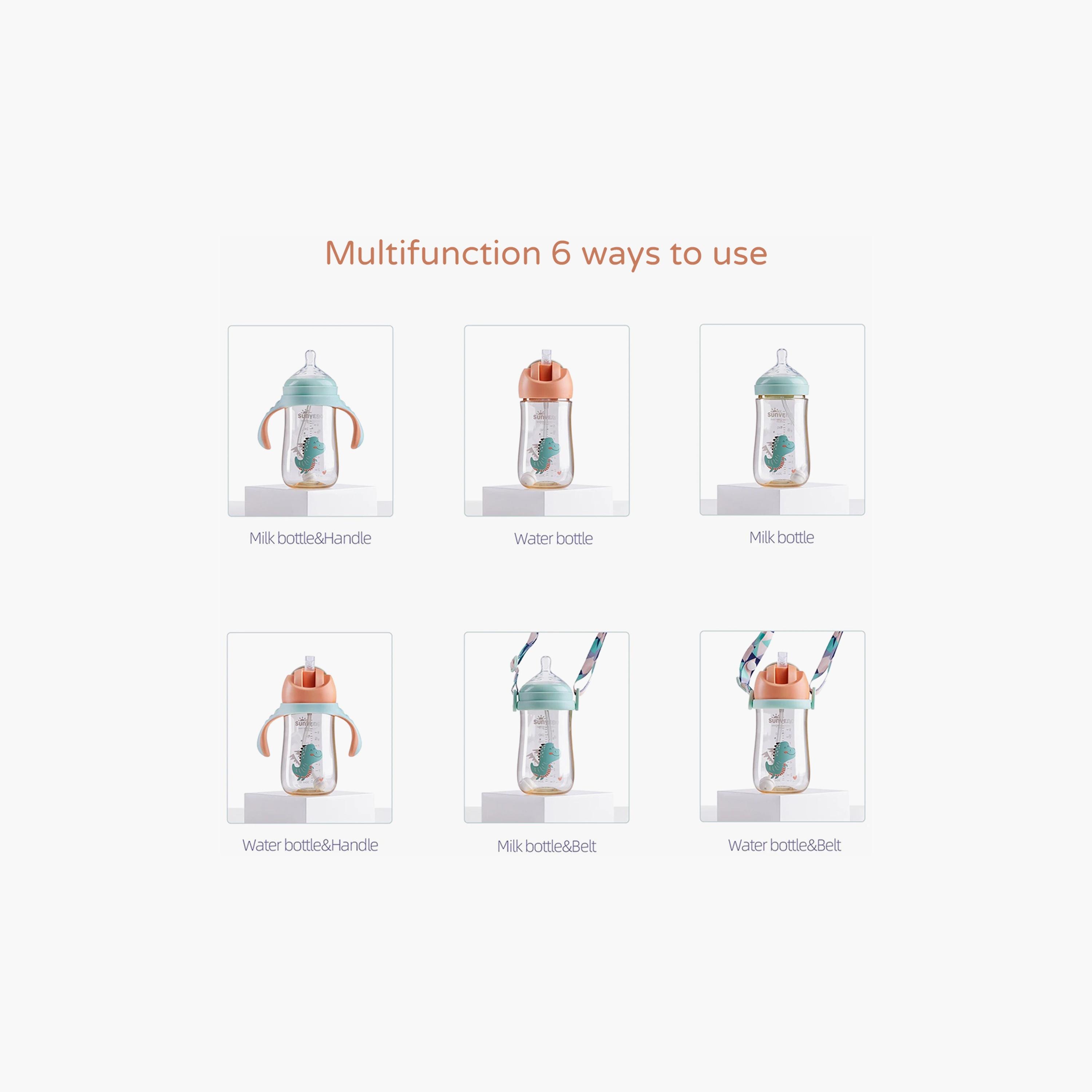 Sunveno Feeding Bottle, 300ml-baby-feeding-feedingbottles-bottlesandteats-image-2