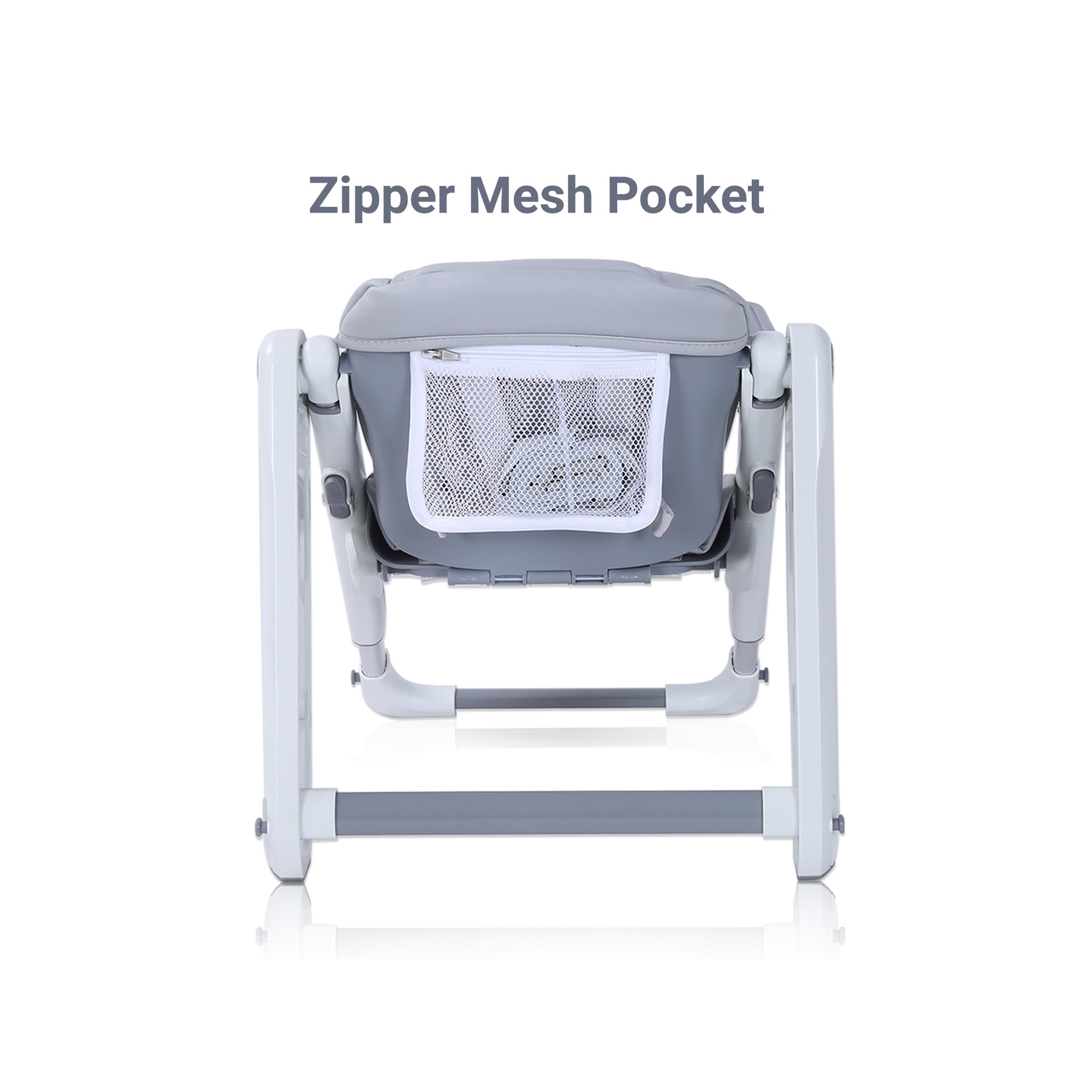 Teknum 3-IN-1 Kids Foldable Dining Booster Chair, Grey-baby-feeding-highchairsandboosters-image-10