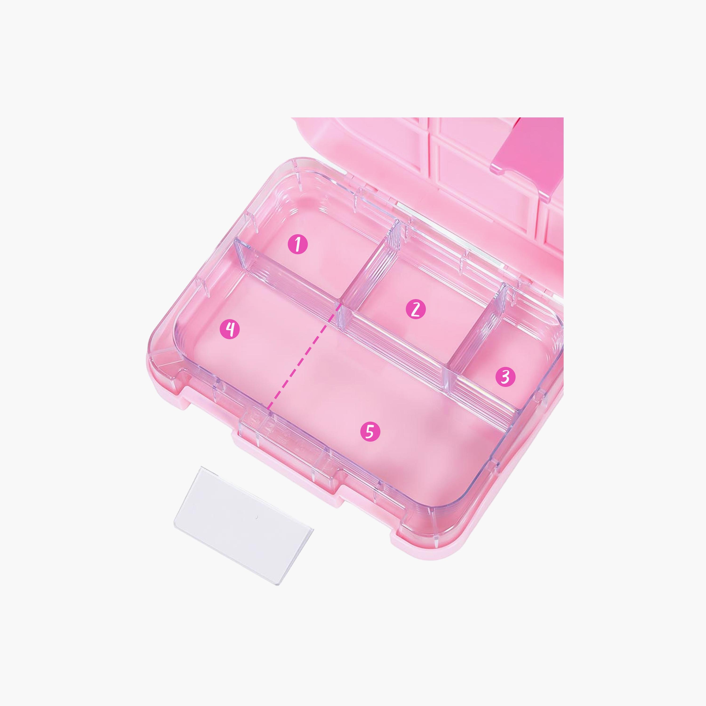Eazy Kids Convertible Bento Lunch Box with Sandwich Cutter Set - Girl Power-school-lunchessentials-lunchboxes-image-5