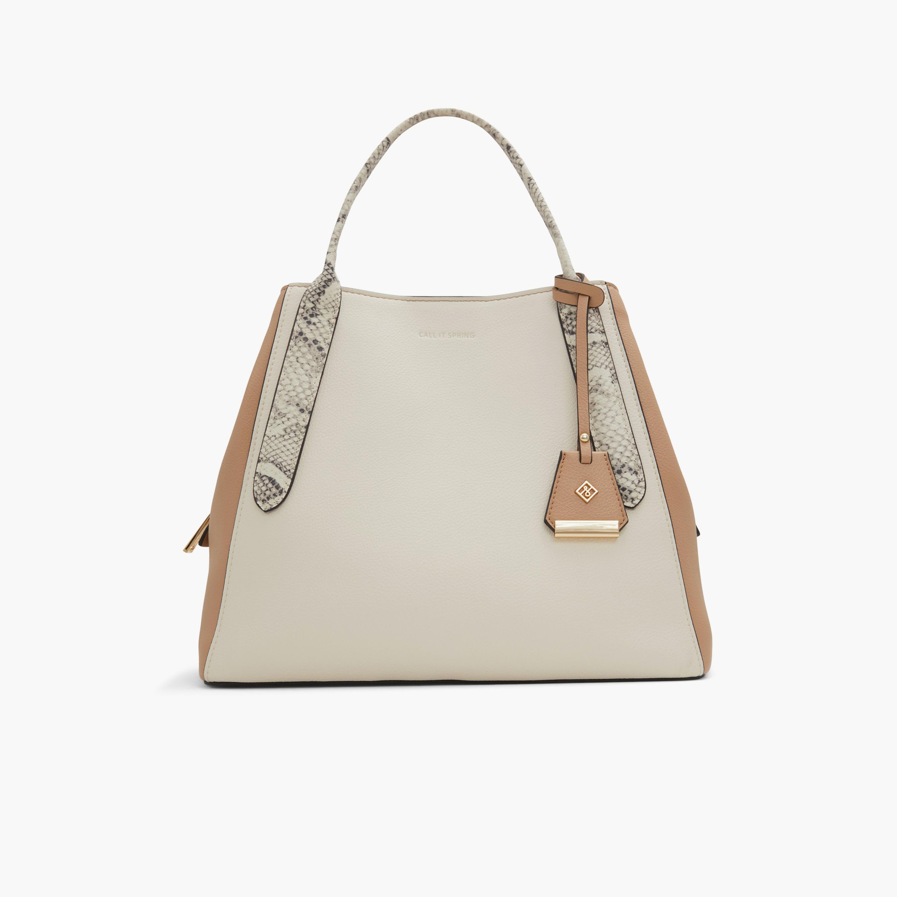 كول ات سبرينج شنطة كتف لوبري سادة مع حزام كروس قابل للفك-women-bagsandwallets-handbags-image-5