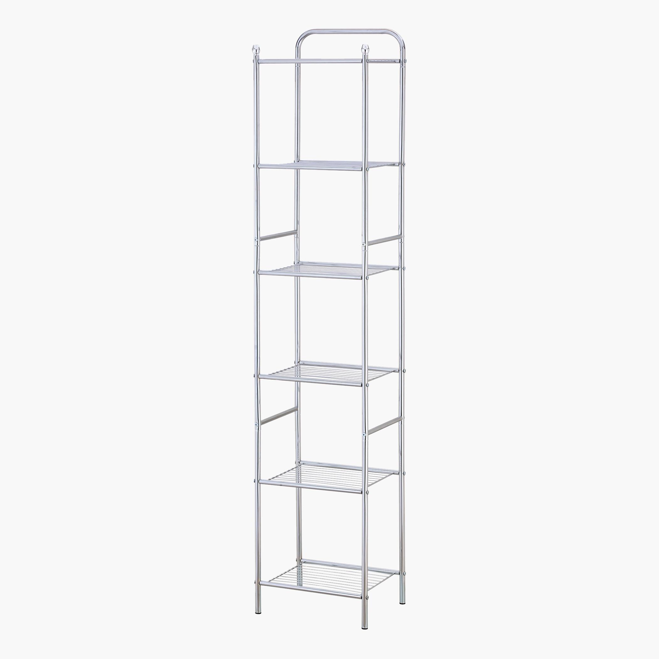 Zenments ZEN-260 6-Tier Metal Tower Shelf - 32.5x 28x157.5 cm