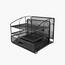 Zenments 3-Tier Metal Mesh Letter Tray Organizer with Drawer and Hanging File Holder - ZEN-274-InfluencerCodes_Ramadan26_All_20012026-image-1