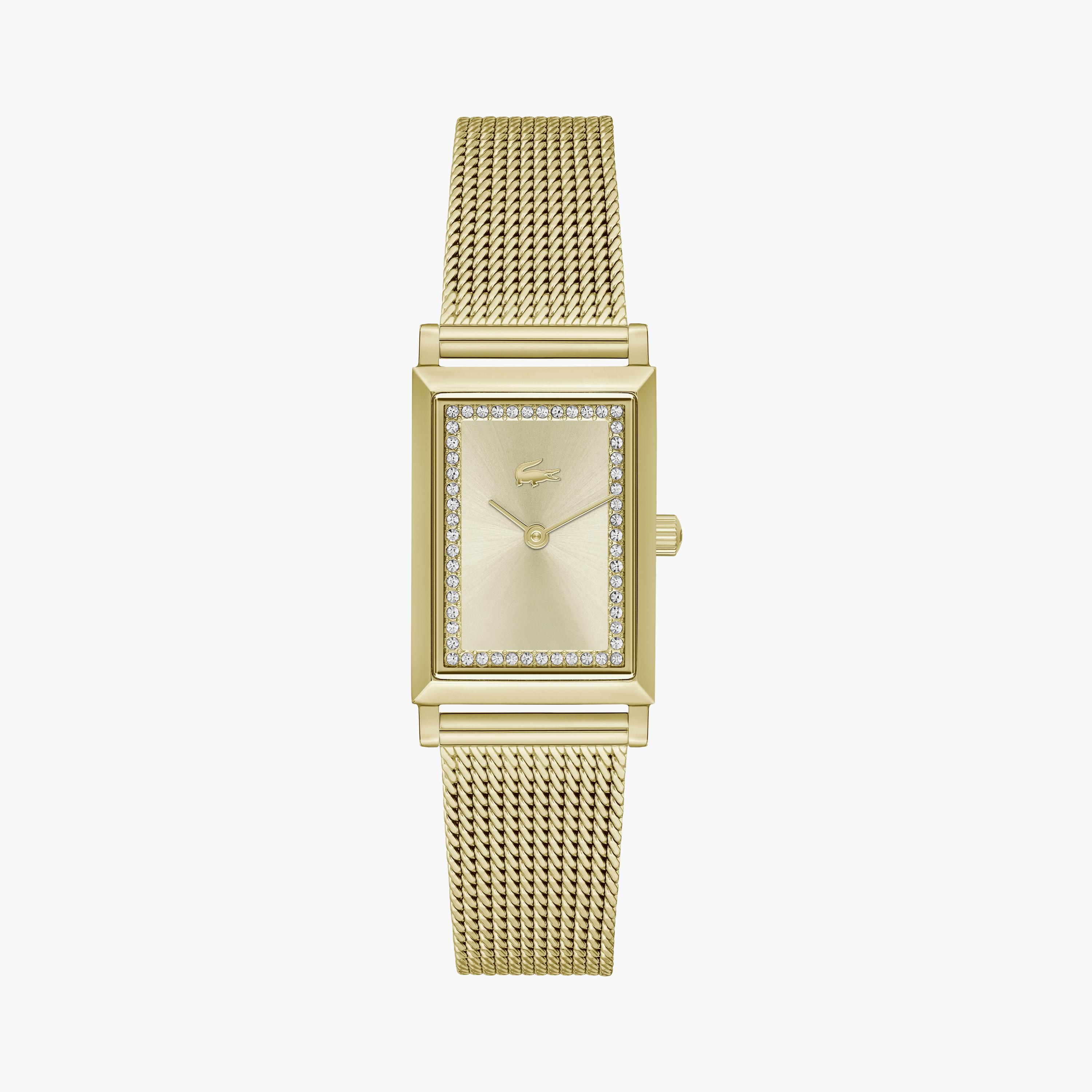 Lacoste 21 MM Gold Analog Stainless Steel Watch | 2001315-women-watchesandjewellery-watches-image-1