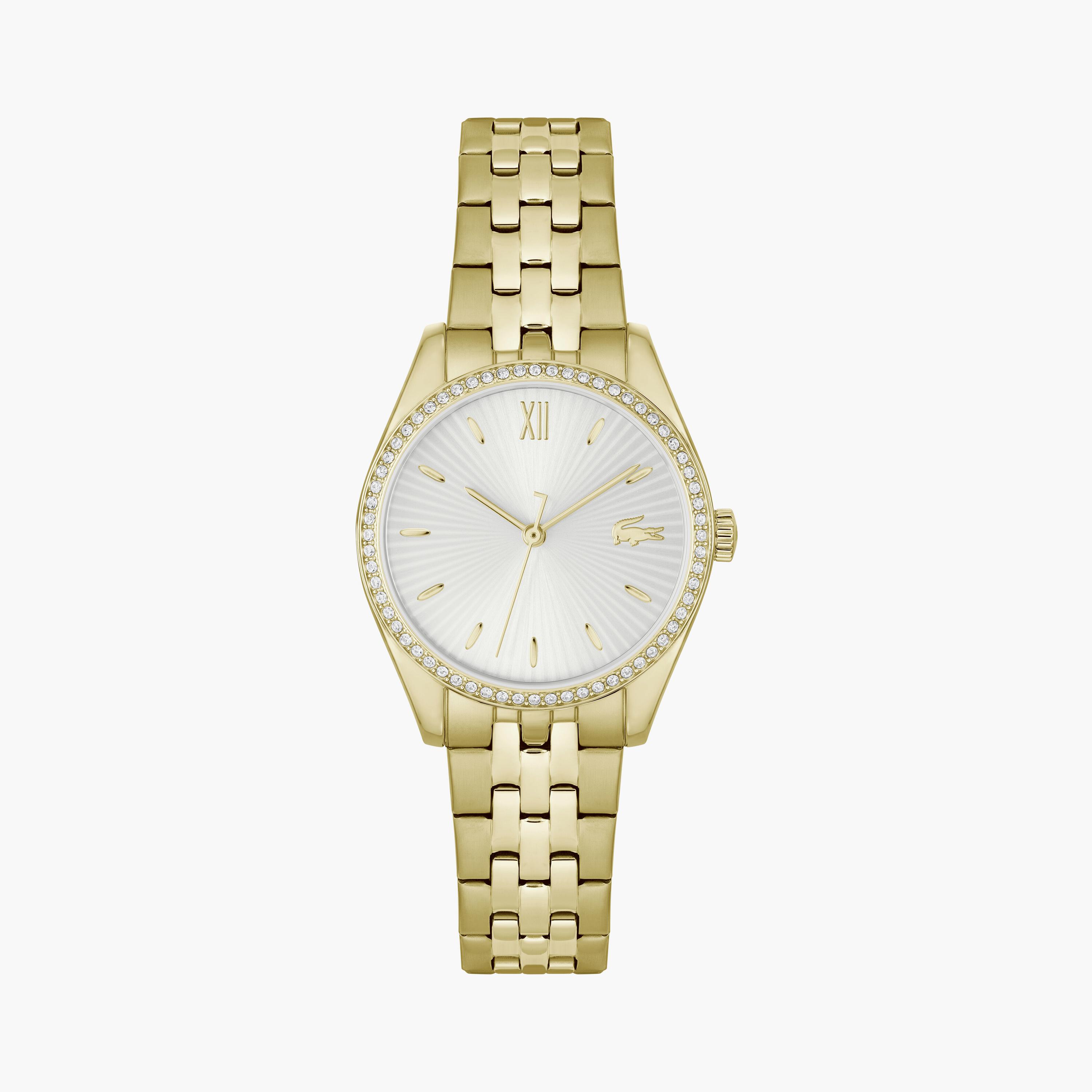 لاكوست ساعة يد تناظرية ستانلس ستيل 30 مم ذهبي | 2001324-women-watchesandjewellery-watches-image-1