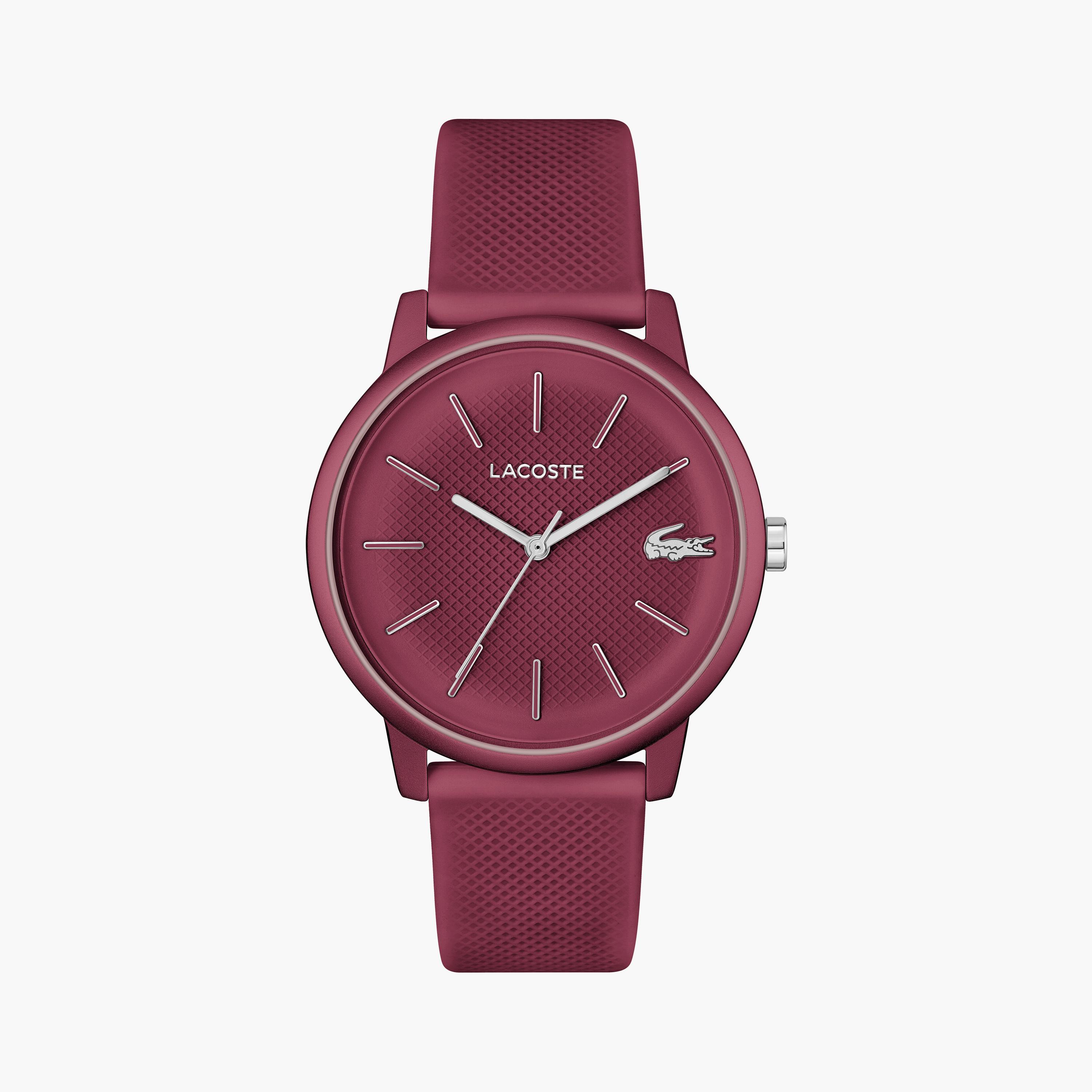 لاكوست ساعة يد رجالية تناظرية سيليكون 42 مم أحمر | 2011283-men-watchesandjewellery-watches-image-1