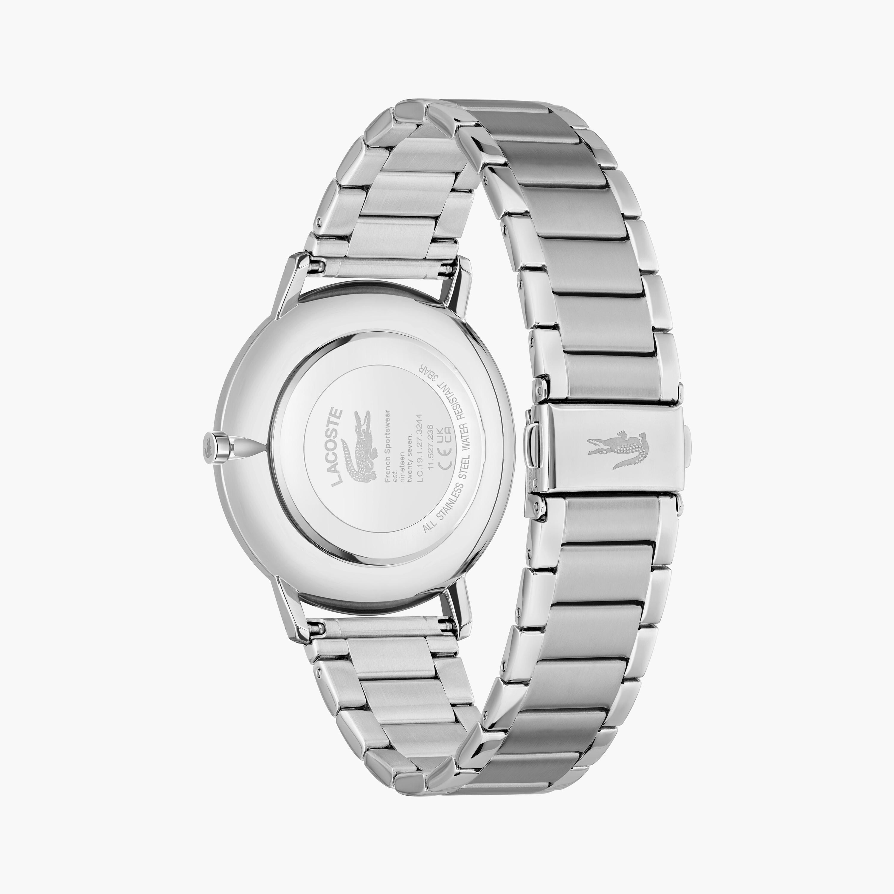 لاكوست ساعة يد رجالية تناظرية ستانلس ستيل 41 مم فضي | 2011305-men-watchesandjewellery-watches-image-3