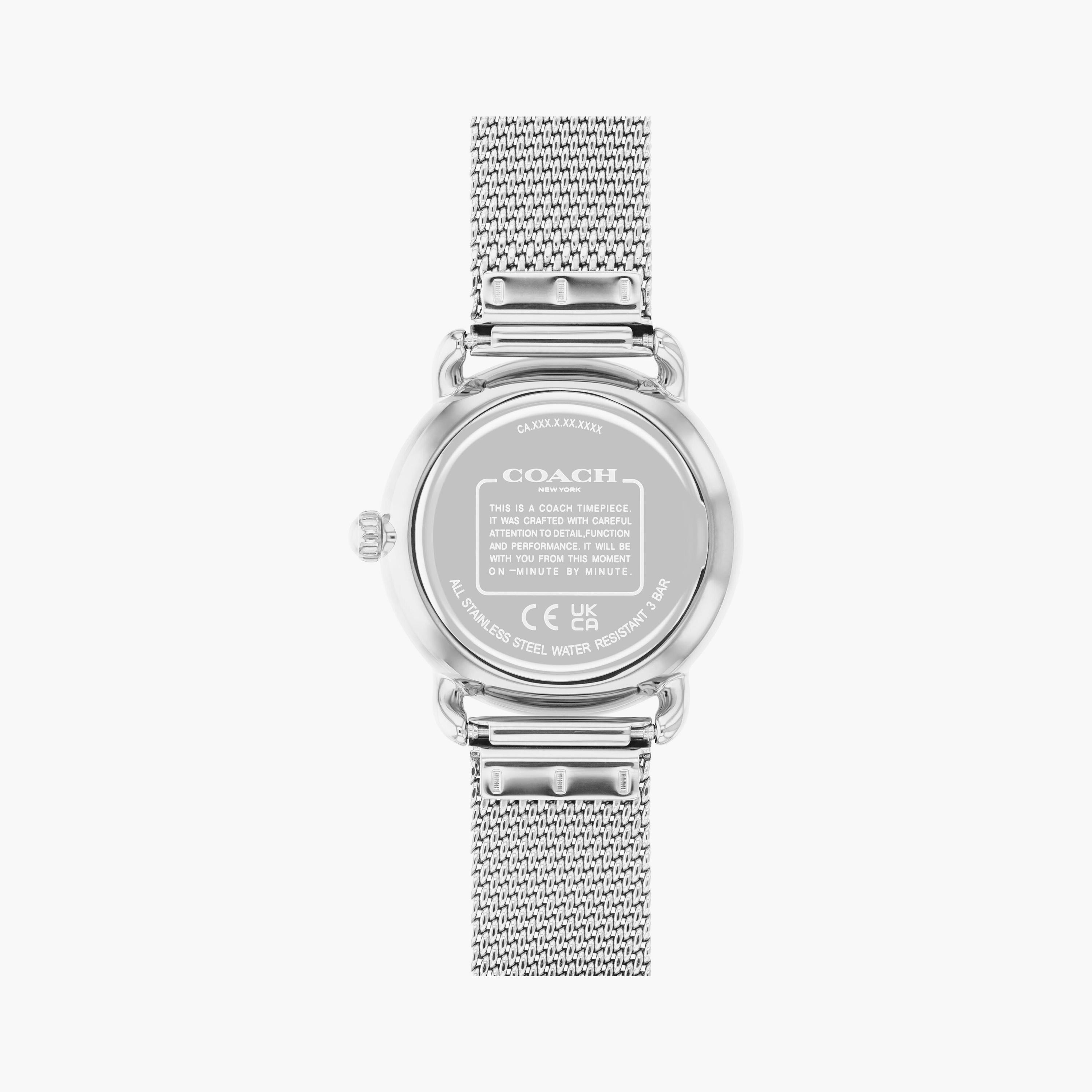 كوتش ساعة يد تناظرية ستانلس ستيل فضي | 14504221-women-watchesandjewellery-watches-image-3