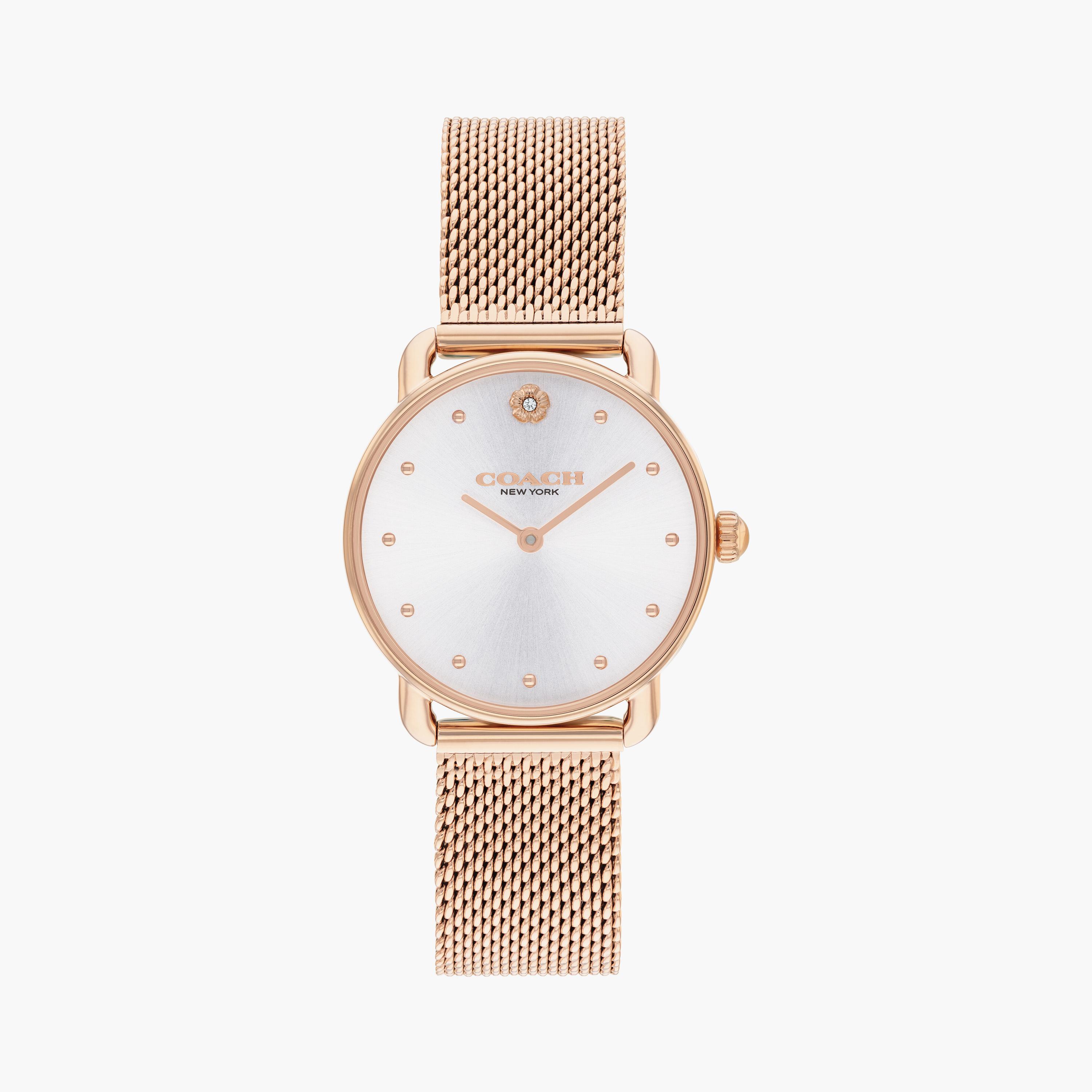 كوتش ساعة يد تناظرية ستانلس ستيل روز جولد | 14504222-women-watchesandjewellery-watches-image-1