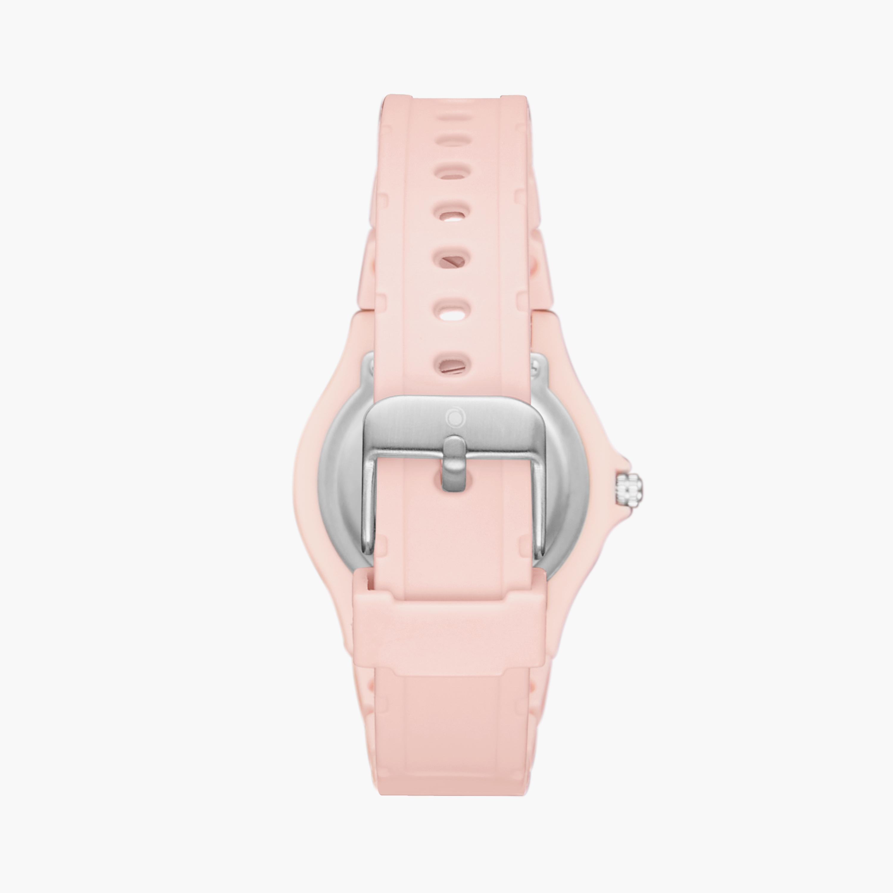 استرو ساعة يد تناظرية للأطفال سيليكون مشمشي  A23826-PPFW-girls-accessories-watches-image-3