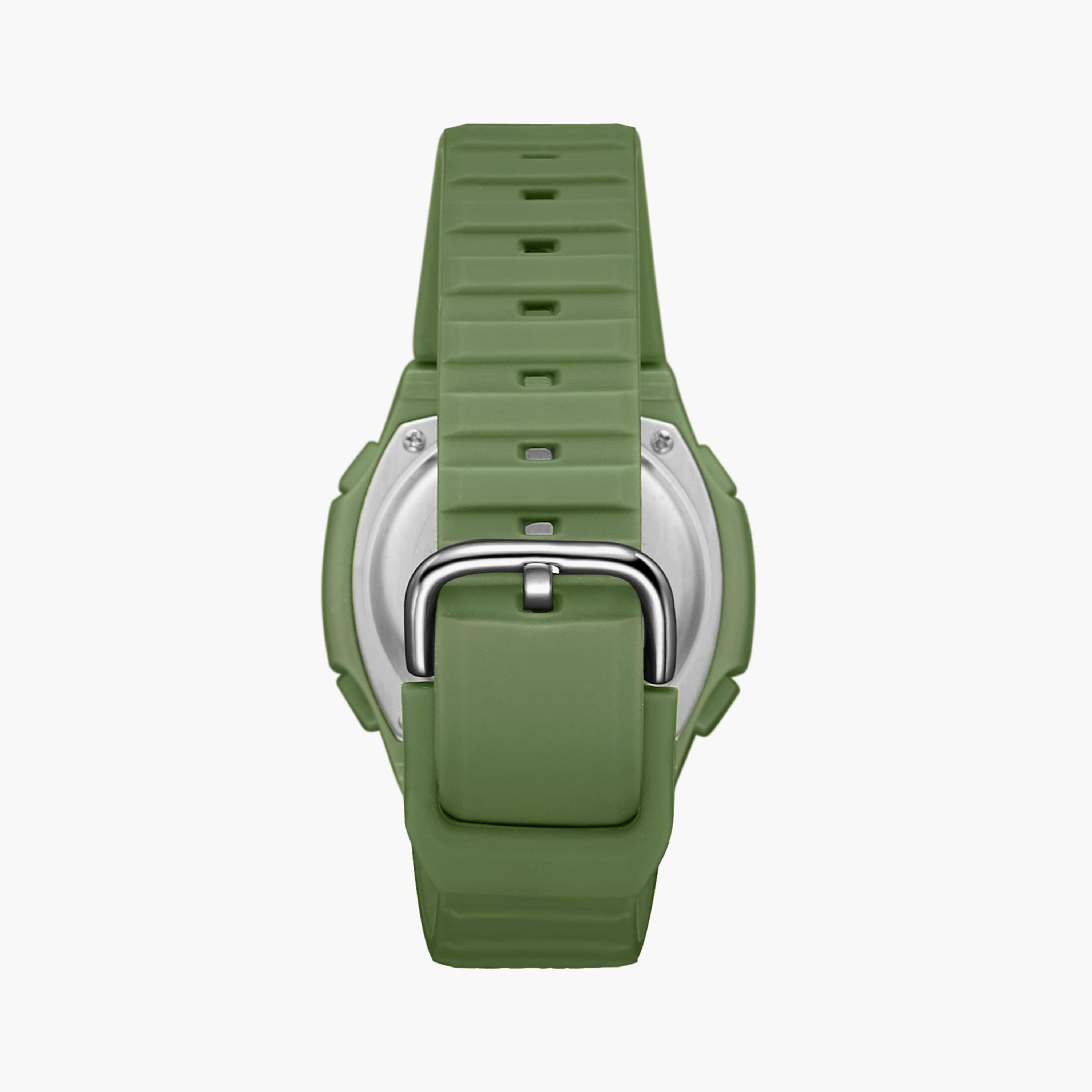 Astro Kids Green Digital Silicone Watch | A23930-PPGG-girls-accessories-watches-image-3