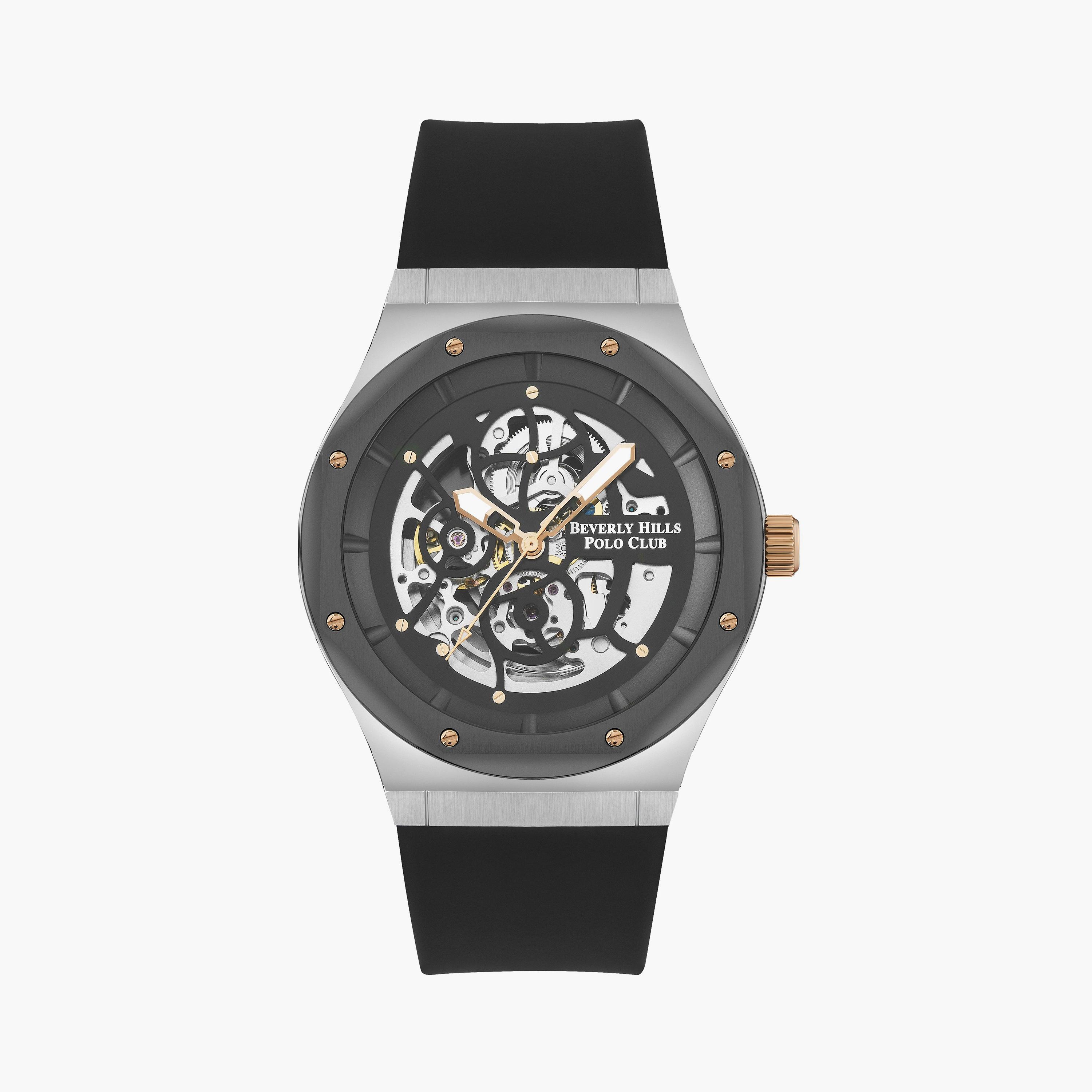 بيفرلي هيلز بولو كلوب ساعة يد رجالية كرونوغراف سيليكون أسود BP3380X.361-men-watchesandjewellery-watches-image-1