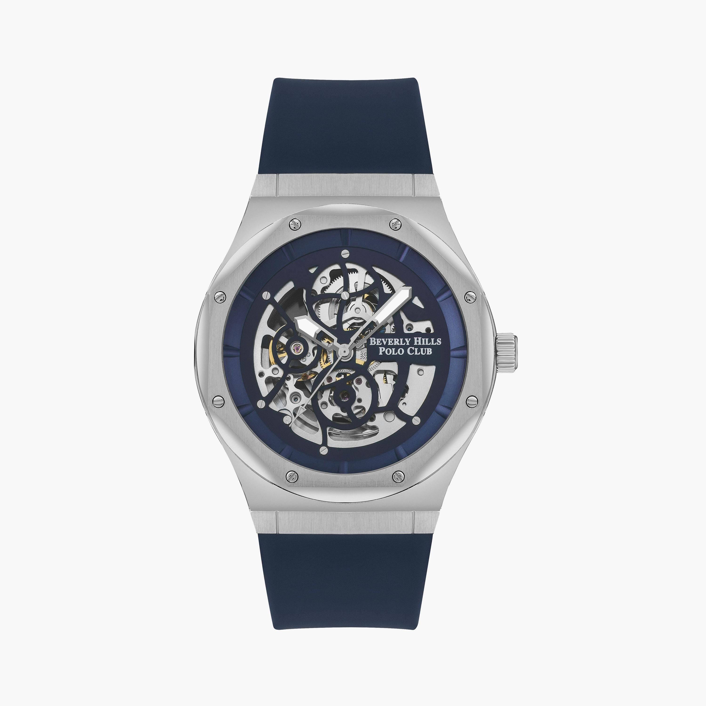 بيفرلي هيلز بولو كلوب ساعة يد رجالية كرونوغراف سيليكون كحلي BP3380X.399-men-watchesandjewellery-watches-image-1