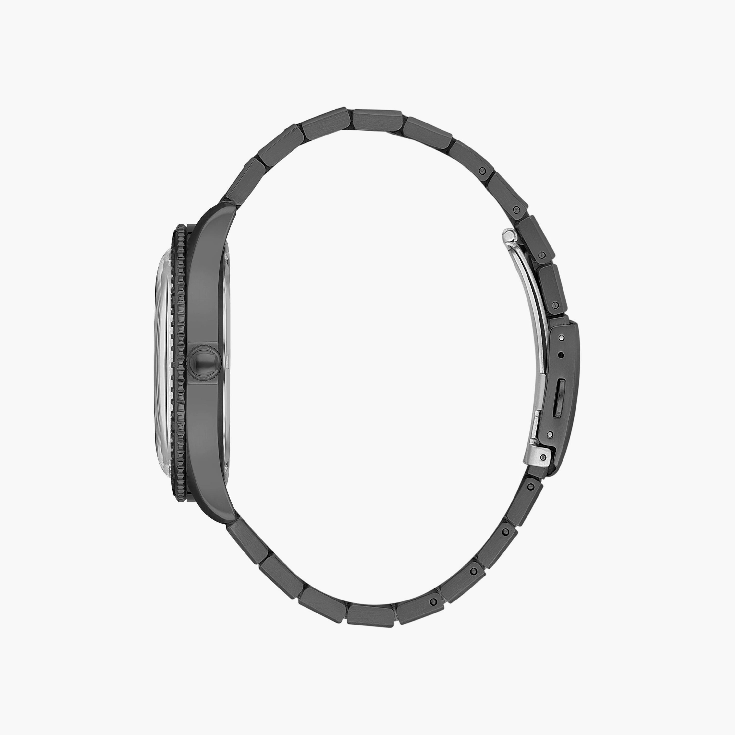 Beverly Hills Polo Club Men's Grey Automatic Metal Watch | BP3576X.090-men-watchesandjewellery-watches-image-2