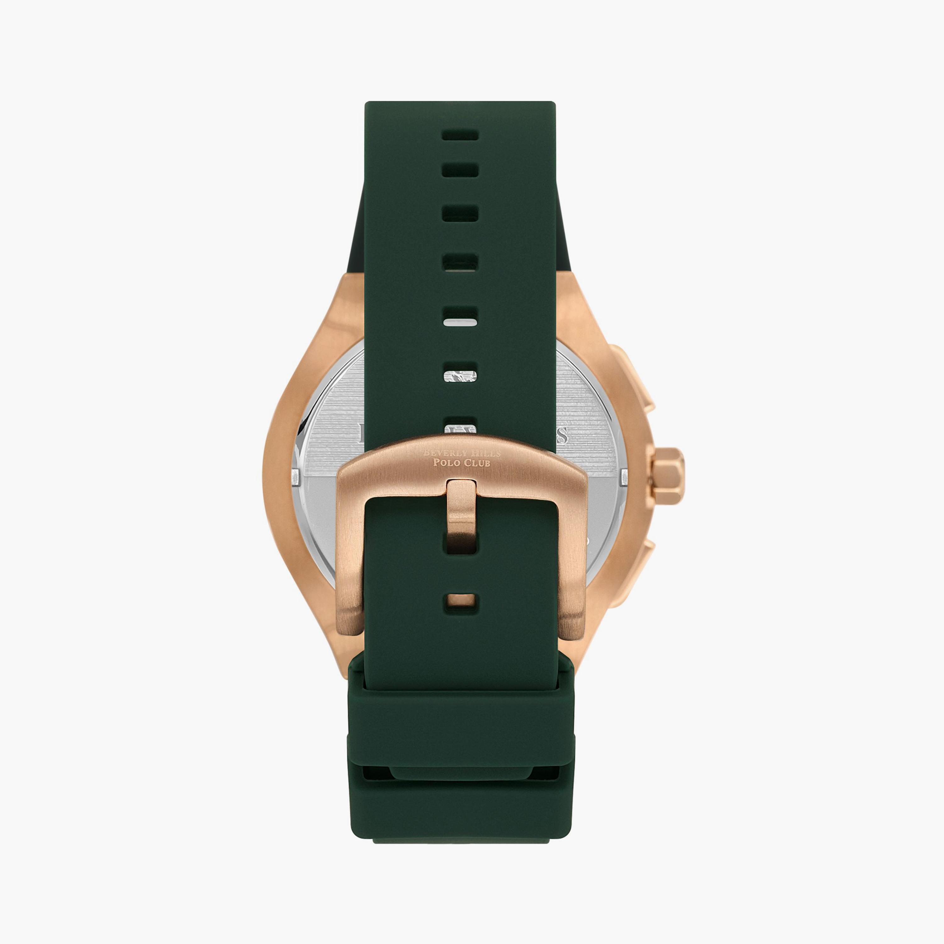 بيفرلي هيلز بولو كلوب ساعة يد رجالية كرونوغراف سيليكون أخضر BP3535X.875-men-watchesandjewellery-watches-image-3