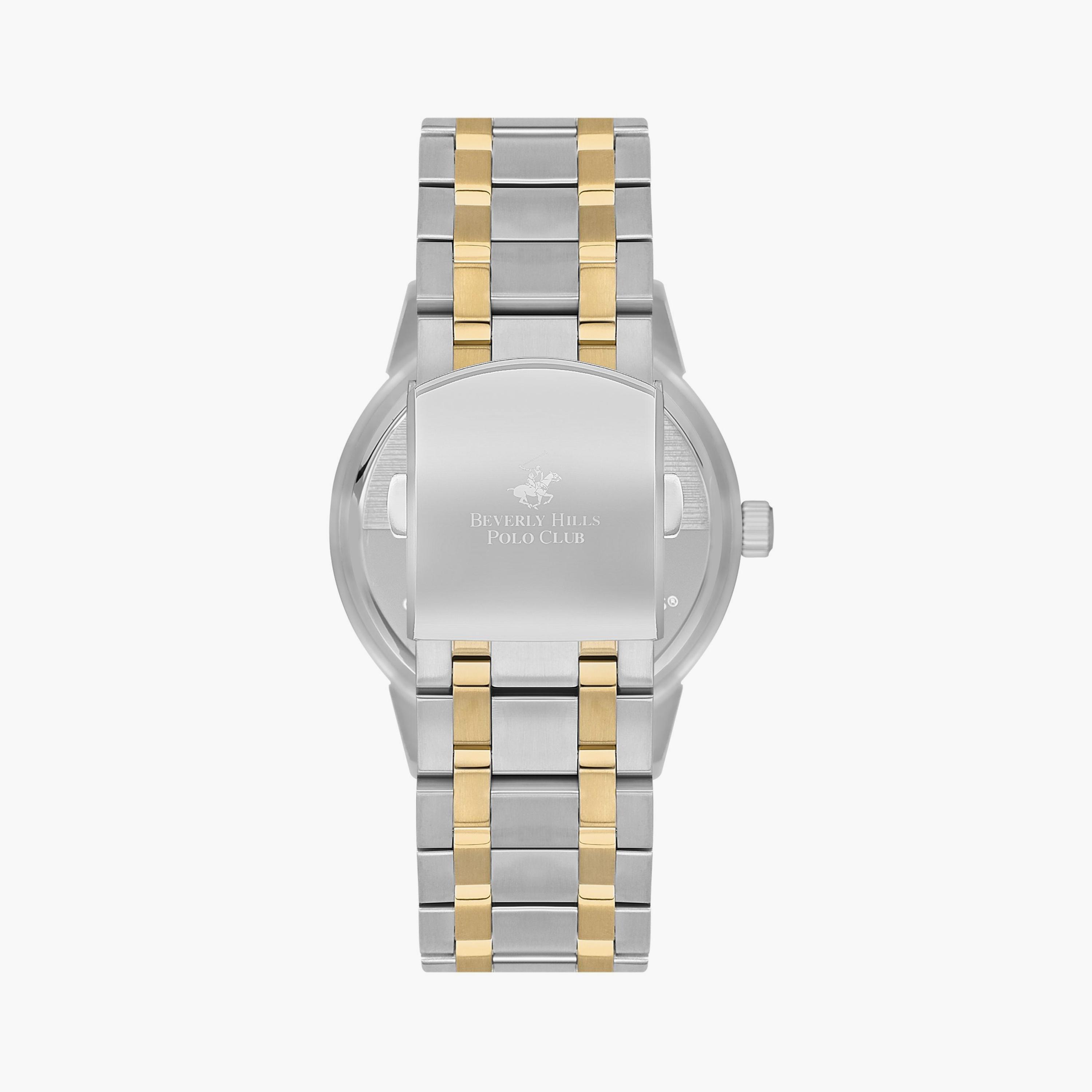 Beverly Hills Polo Club Men's Silver Analog Metal Watch | BP3536X.270-men-watchesandjewellery-watches-image-3