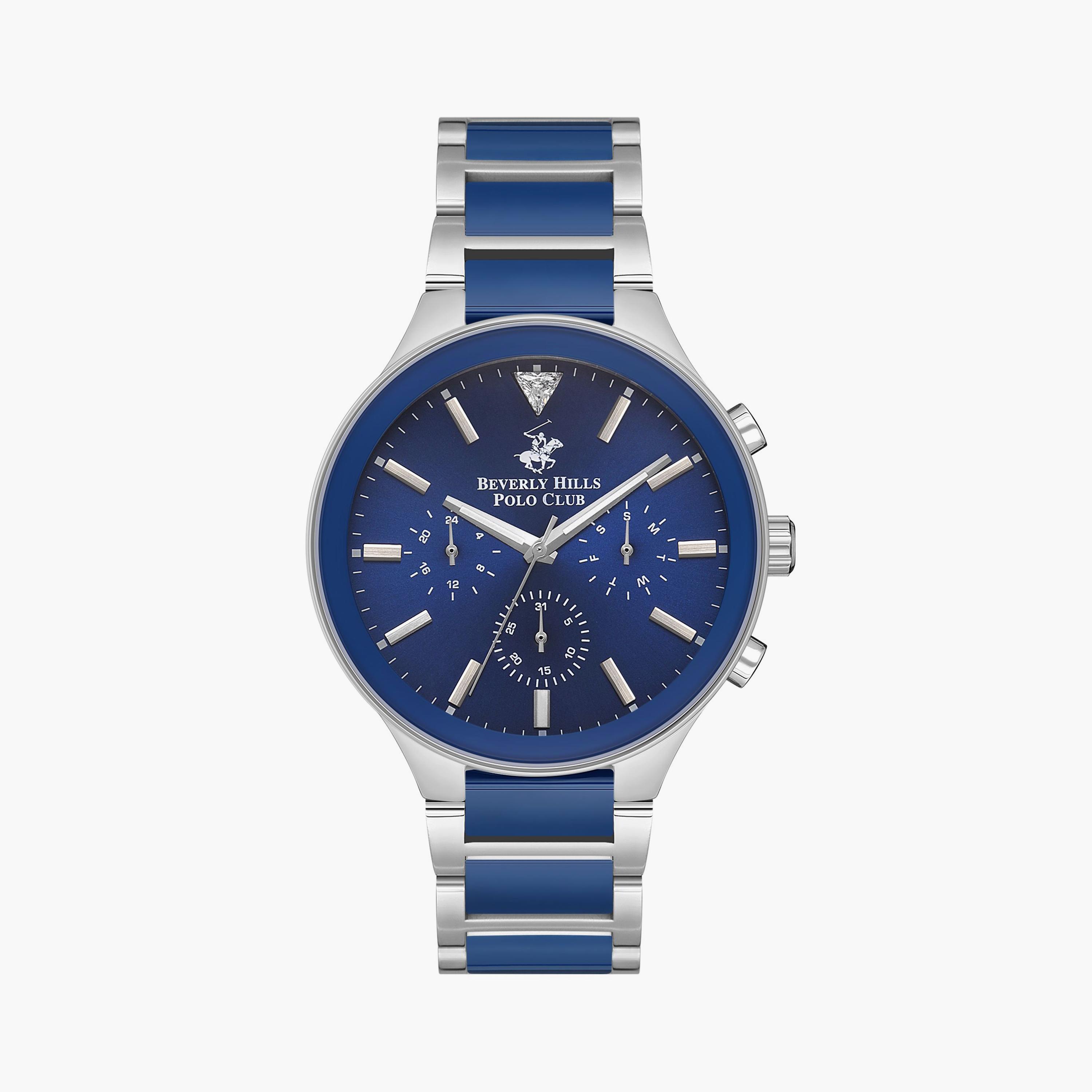 بيفرلي هيلز بولو كلوب ساعة يد رجالية كرونوغراف معدن فضي BP3594X.390-men-watchesandjewellery-watches-image-2