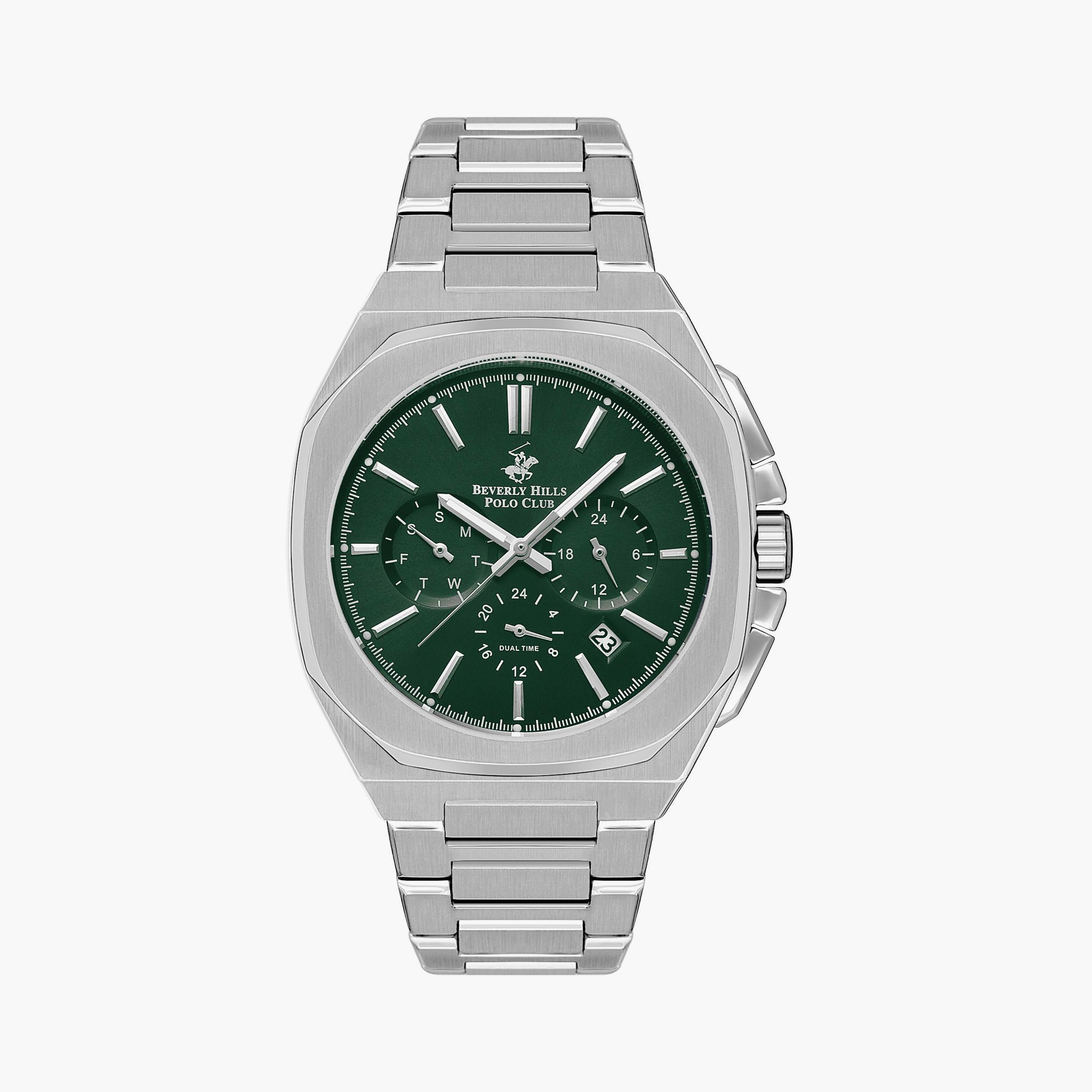 بيفرلي هيلز بولو كلوب ساعة يد رجالية كرونوغراف معدن فضي BP3210X.370-men-watchesandjewellery-watches-image-1