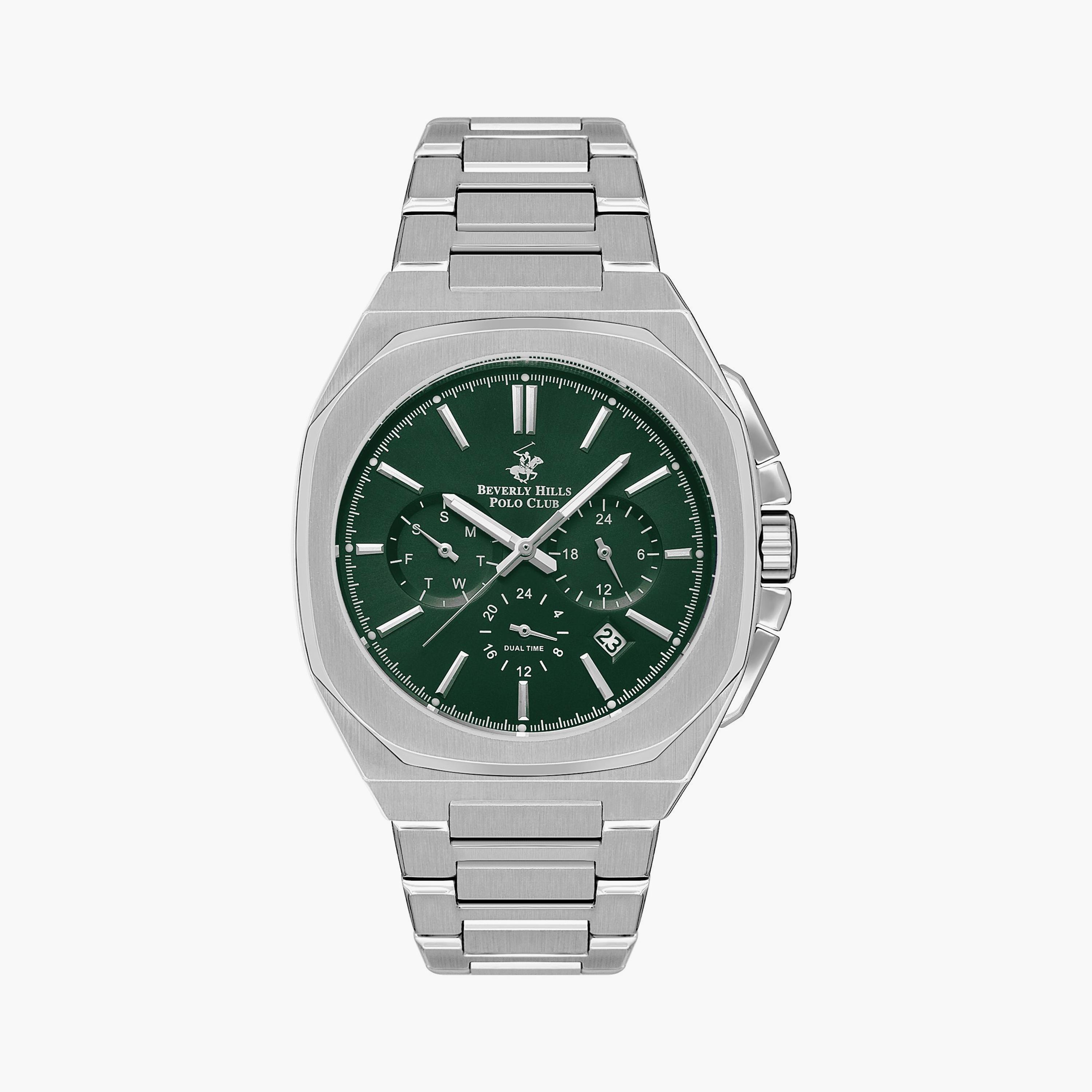 بيفرلي هيلز بولو كلوب ساعة يد رجالية كرونوغراف معدن فضي BP3210X.370-men-watchesandjewellery-watches-image-2