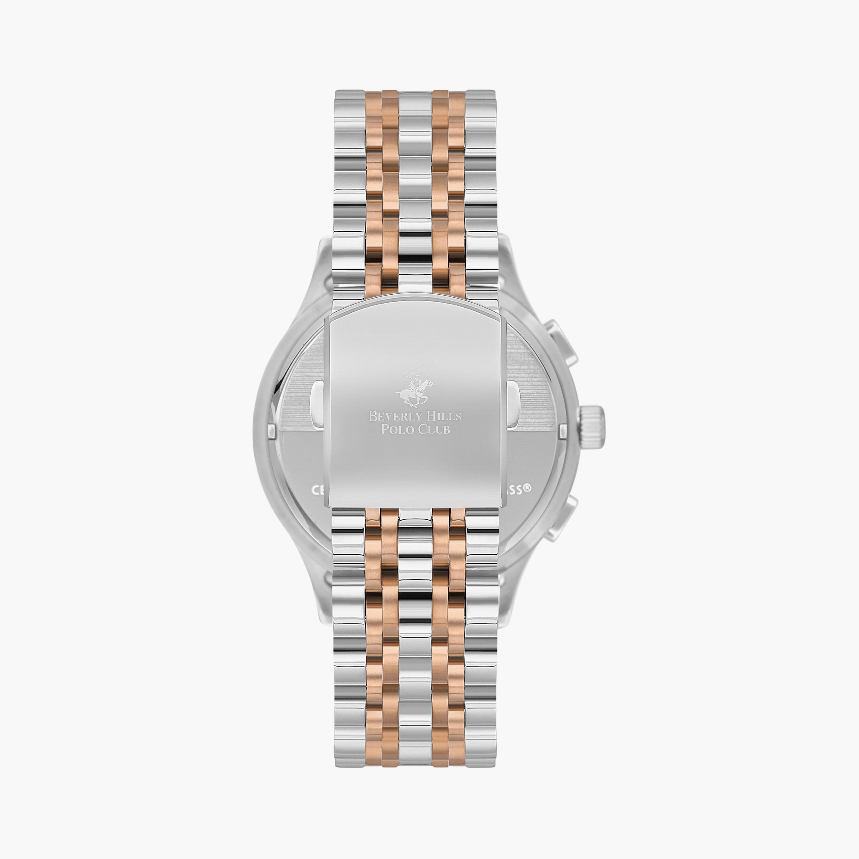Beverly Hills Polo Club Men's Silver Chronograph Metal Watch | BP3556X.590-men-watchesandjewellery-watches-image-3