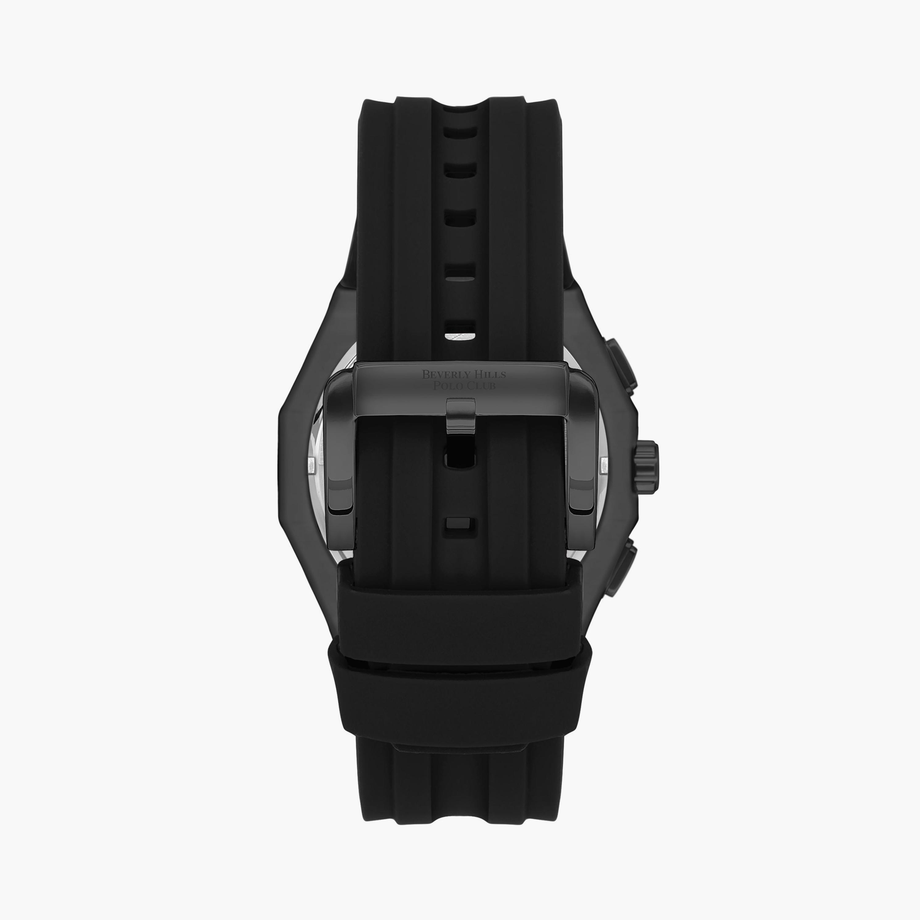 بيفرلي هيلز بولو كلوب ساعة يد رجالية كرونوغراف سيليكون أسود BP3557X.651-men-watchesandjewellery-watches-image-3