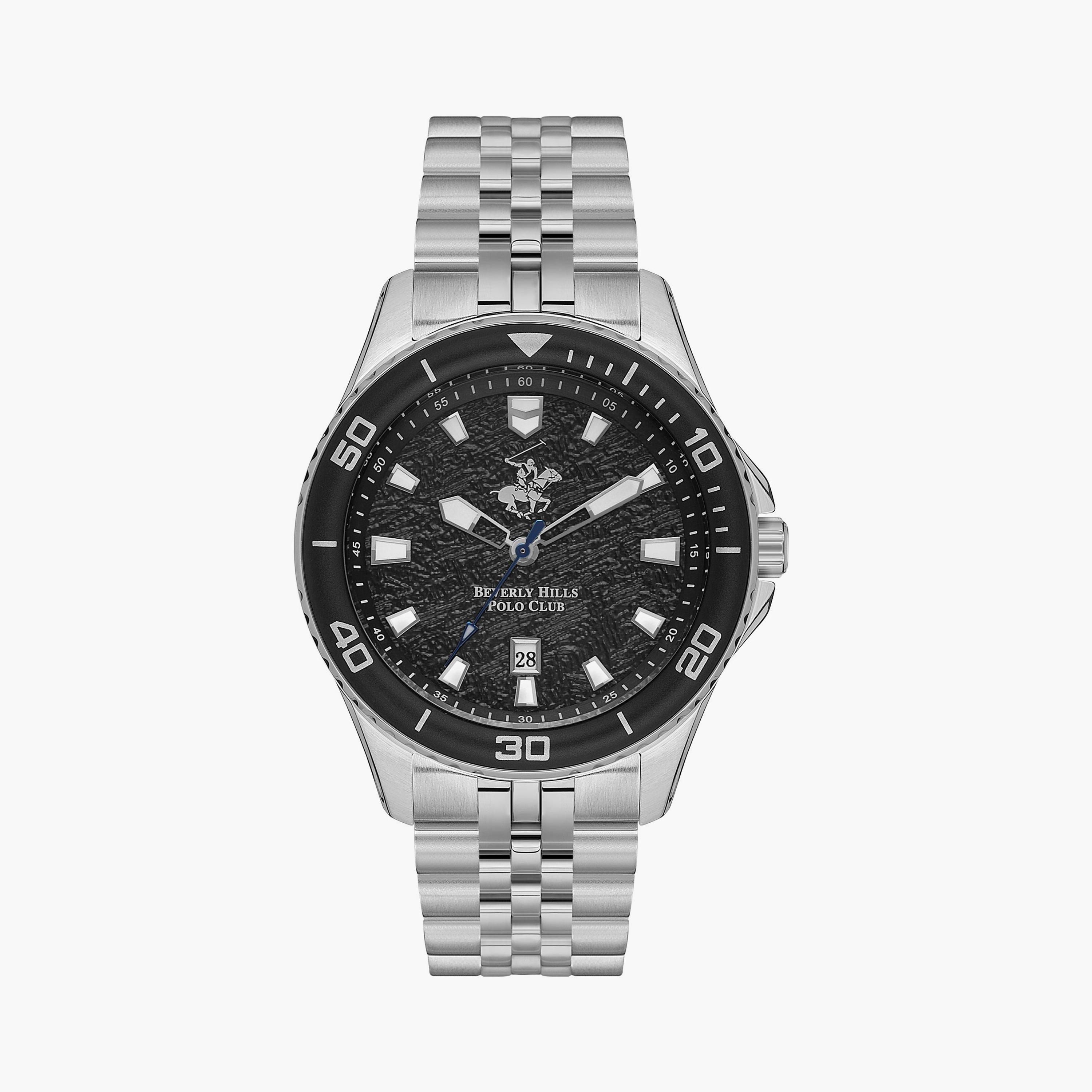 بيفرلي هيلز بولو كلوب ساعة يد رجالية تناظرية معدن فضي BP3559X.350-men-watchesandjewellery-watches-image-1