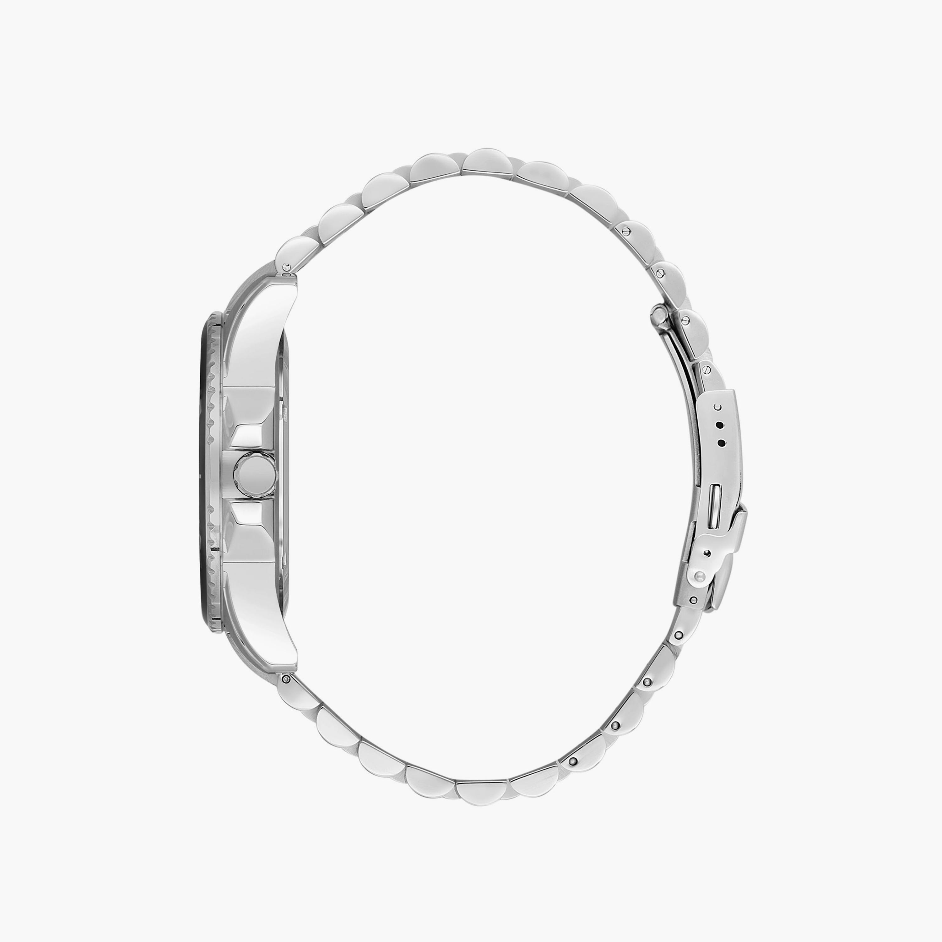 Beverly Hills Polo Club Men's Silver Analog Metal Watch | BP3559X.350-men-watchesandjewellery-watches-image-2