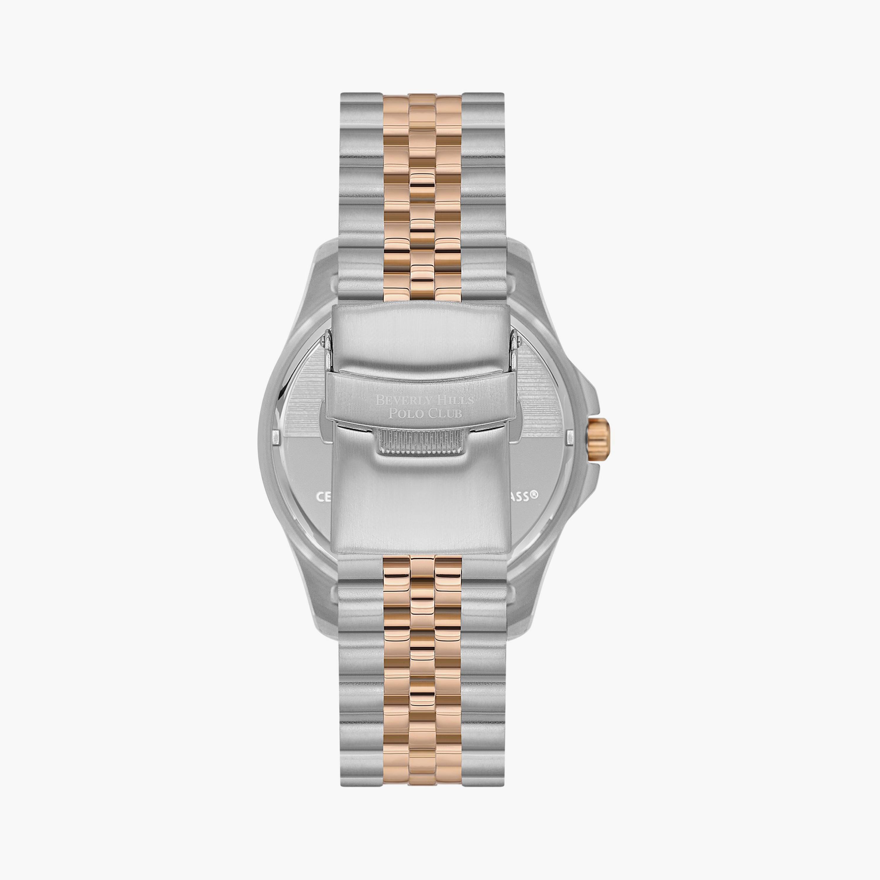 Beverly Hills Polo Club Men's Silver Analog Metal Watch | BP3559X.590-men-watchesandjewellery-watches-image-3