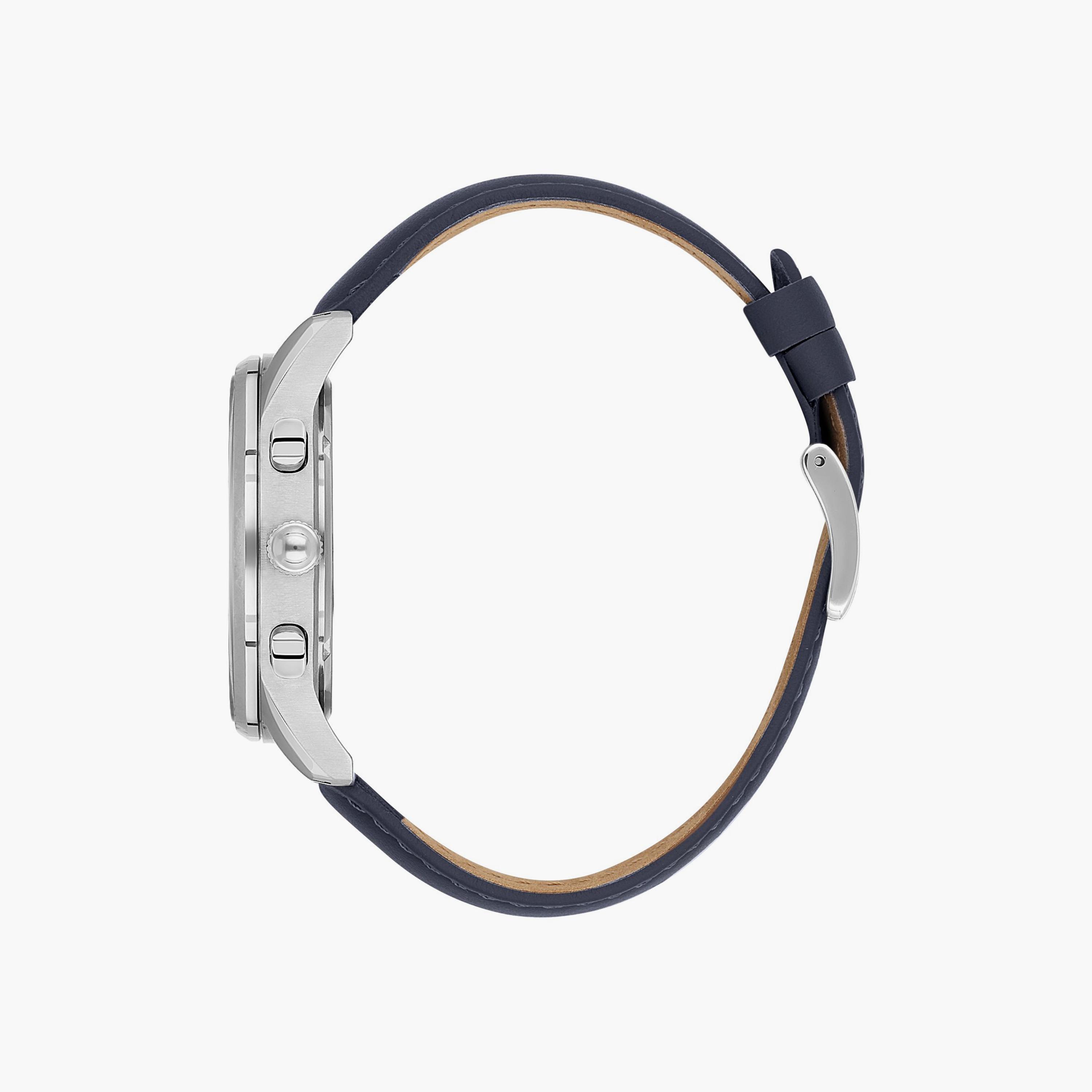 Beverly Hills Polo Club Men's Deep Navy Chronograph Leather Watch | BP3550X.399-men-watchesandjewellery-watches-image-2
