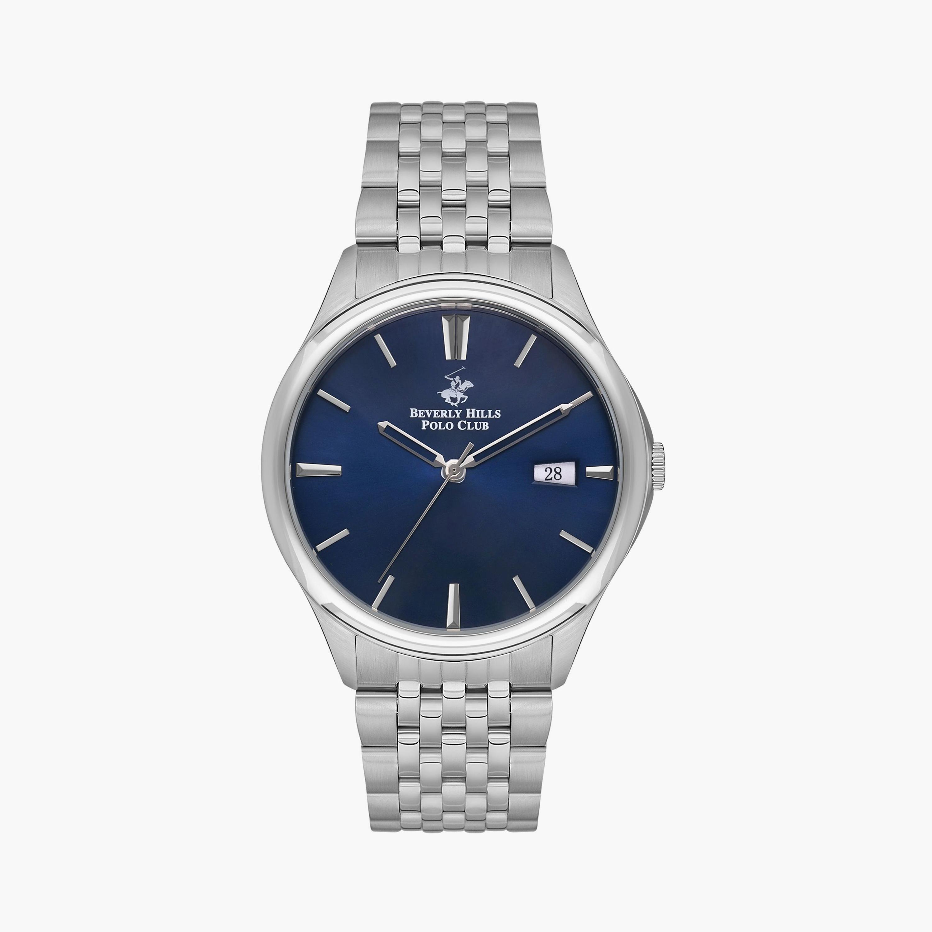 بيفرلي هيلز بولو كلوب ساعة يد رجالية تناظرية معدن فضي BP3579X.390-men-watchesandjewellery-watches-image-1