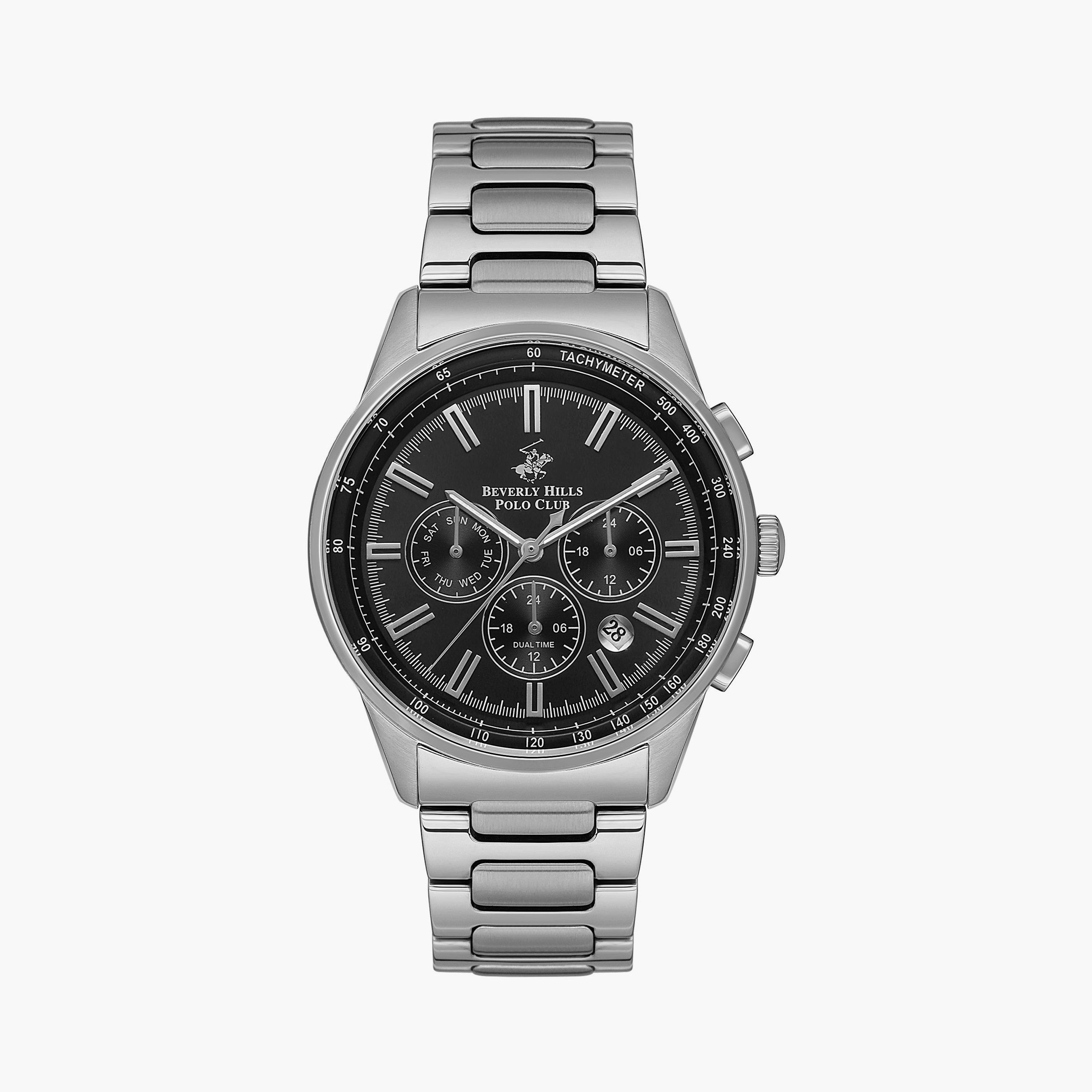 بيفرلي هيلز بولو كلوب ساعة يد رجالية كرونوغراف معدن فضي BP3551X.350-men-watchesandjewellery-watches-image-1